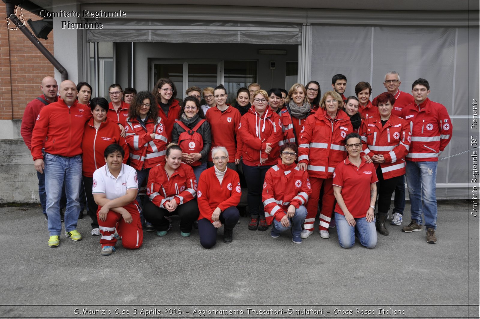 S.Maurizio C.se 3 Aprile 2016 - Aggiornamento Truccatori-Simulatori - Croce Rossa Italiana- Comitato Regionale del Piemonte