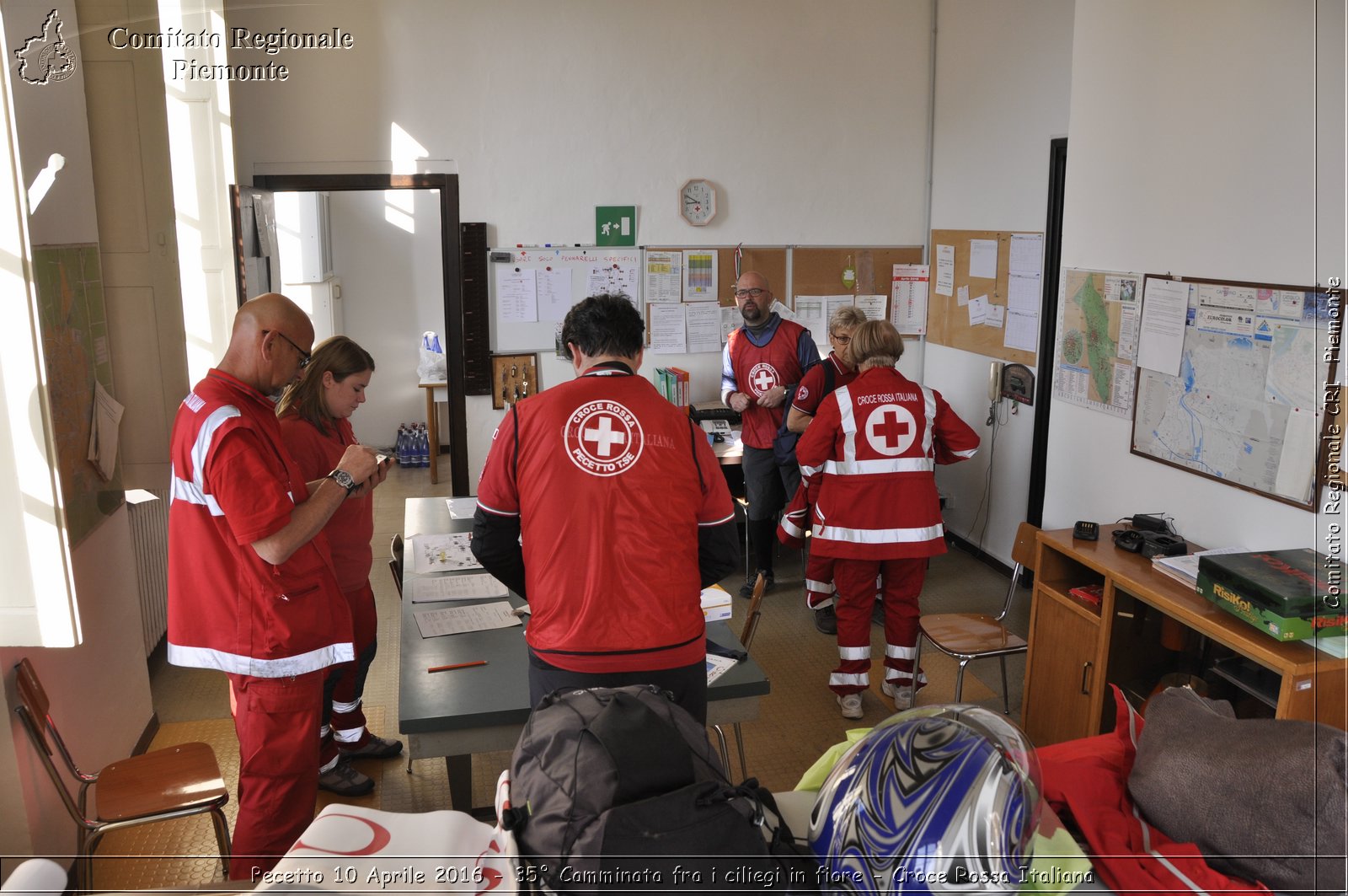 Pecetto 10 Aprile 2016 - 35 Camminata fra i ciliegi in fiore - Croce Rossa Italiana- Comitato Regionale del Piemonte