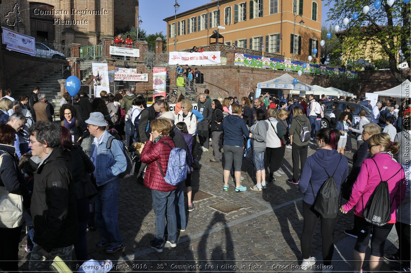 Pecetto 10 Aprile 2016 - 35 Camminata fra i ciliegi in fiore - Croce Rossa Italiana- Comitato Regionale del Piemonte