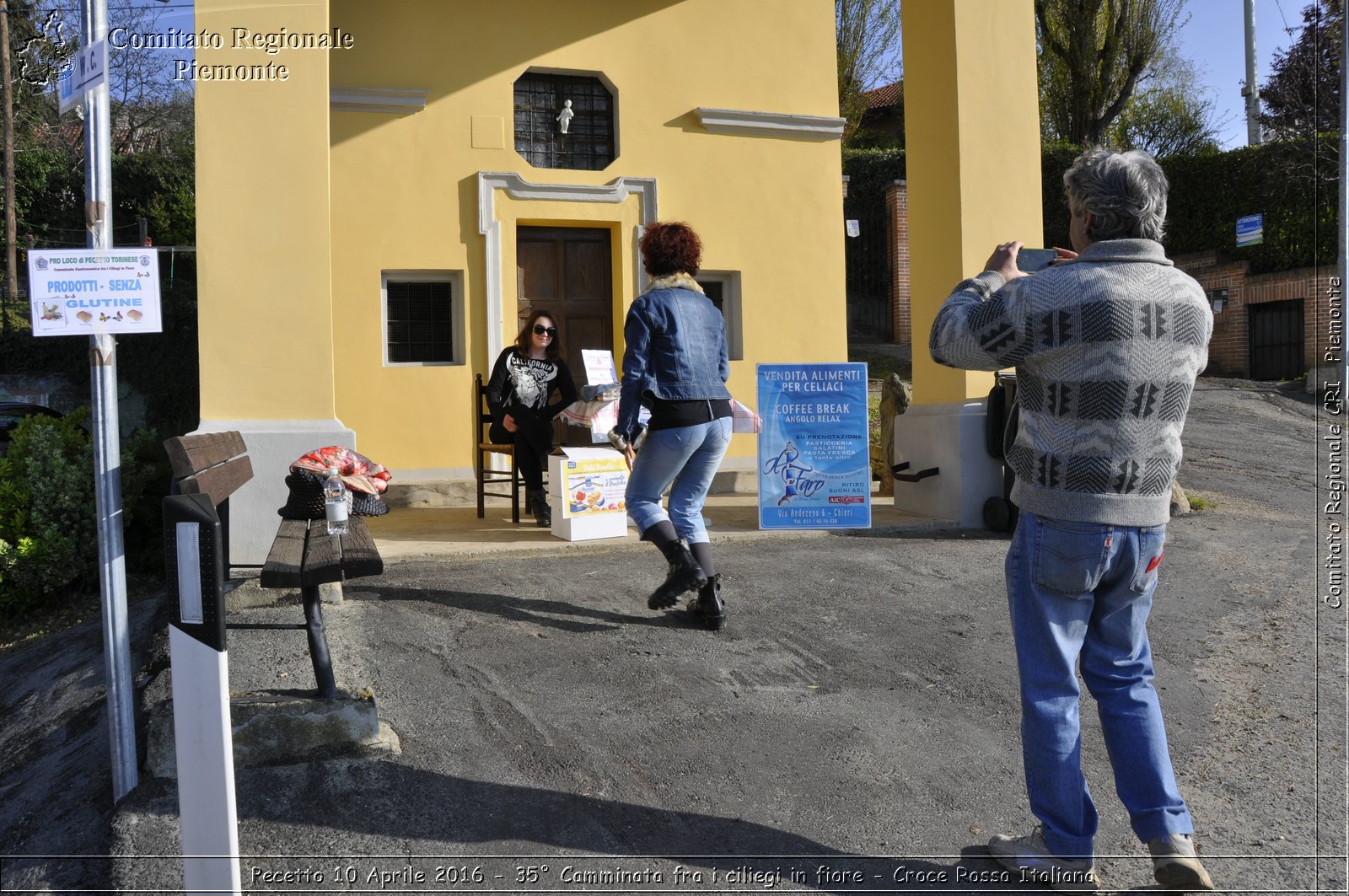 Pecetto 10 Aprile 2016 - 35 Camminata fra i ciliegi in fiore - Croce Rossa Italiana- Comitato Regionale del Piemonte