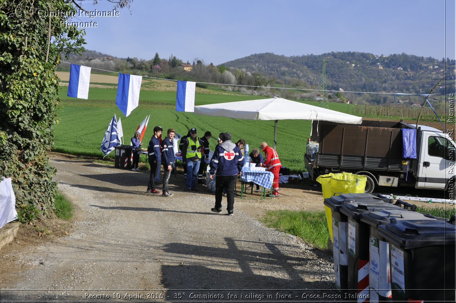 Pecetto 10 Aprile 2016 - 35 Camminata fra i ciliegi in fiore - Croce Rossa Italiana- Comitato Regionale del Piemonte