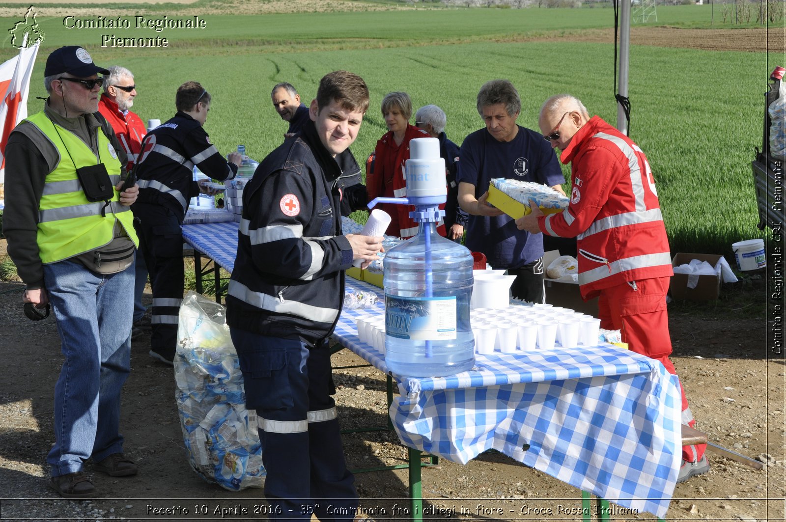 Pecetto 10 Aprile 2016 - 35 Camminata fra i ciliegi in fiore - Croce Rossa Italiana- Comitato Regionale del Piemonte