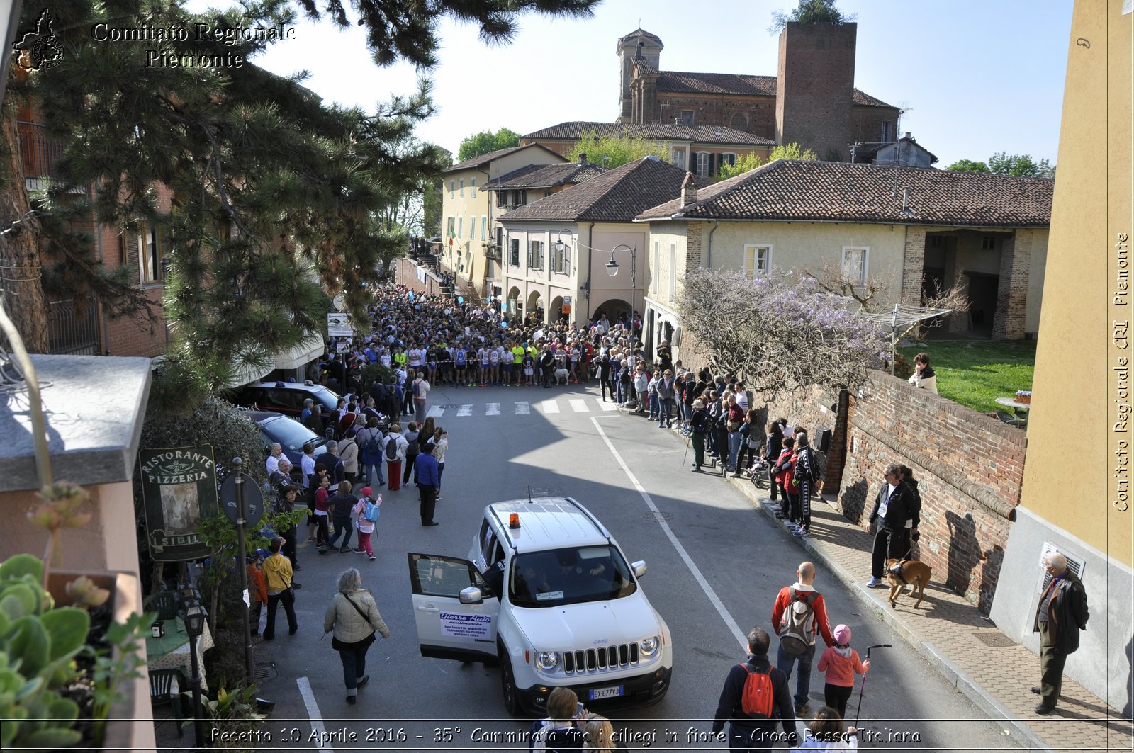 Pecetto 10 Aprile 2016 - 35 Camminata fra i ciliegi in fiore - Croce Rossa Italiana- Comitato Regionale del Piemonte