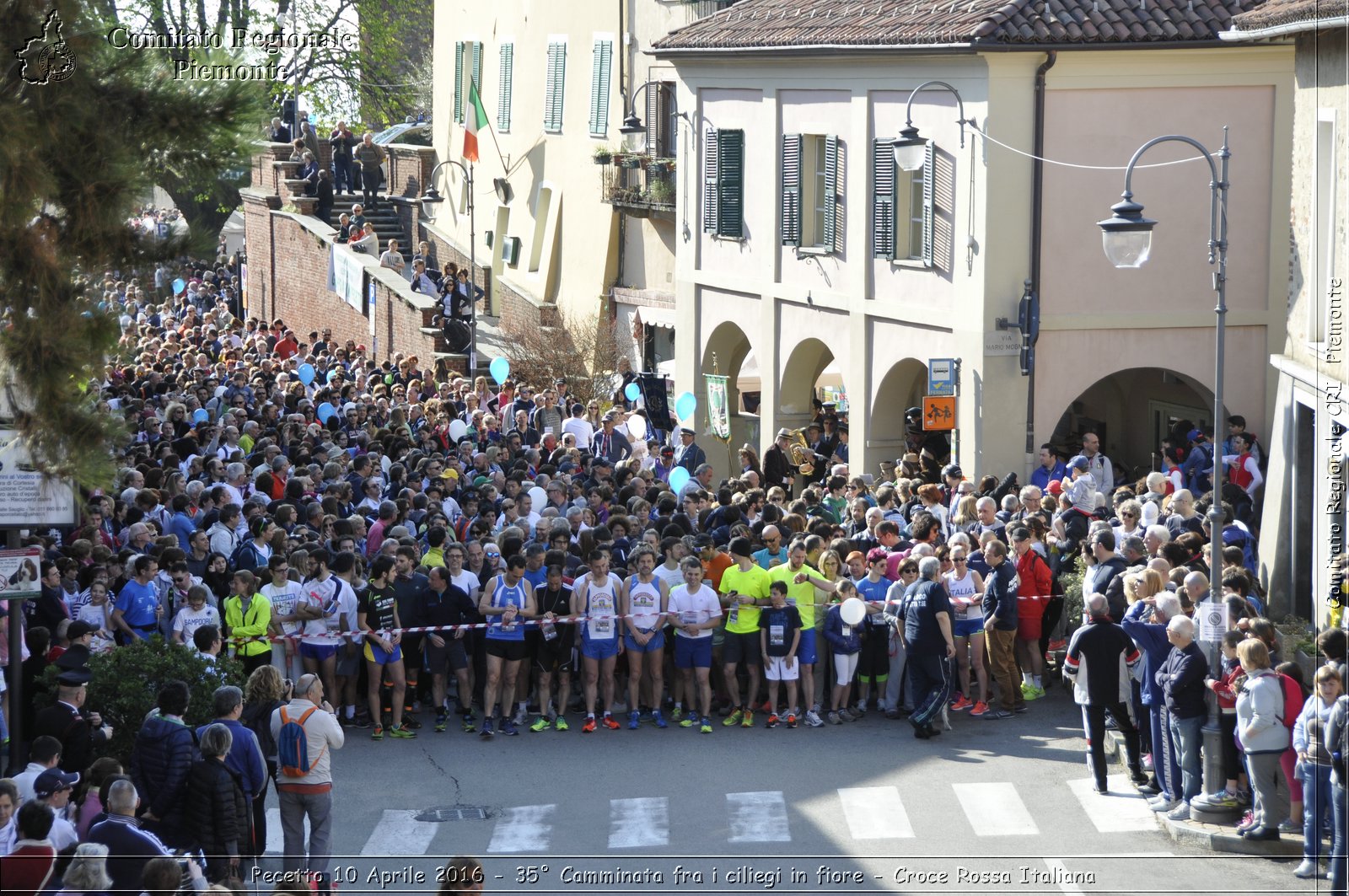 Pecetto 10 Aprile 2016 - 35 Camminata fra i ciliegi in fiore - Croce Rossa Italiana- Comitato Regionale del Piemonte