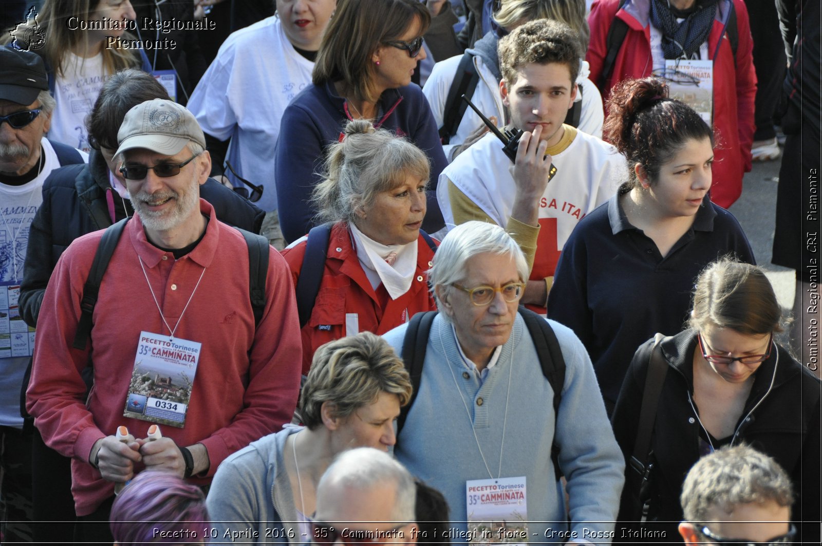 Pecetto 10 Aprile 2016 - 35 Camminata fra i ciliegi in fiore - Croce Rossa Italiana- Comitato Regionale del Piemonte