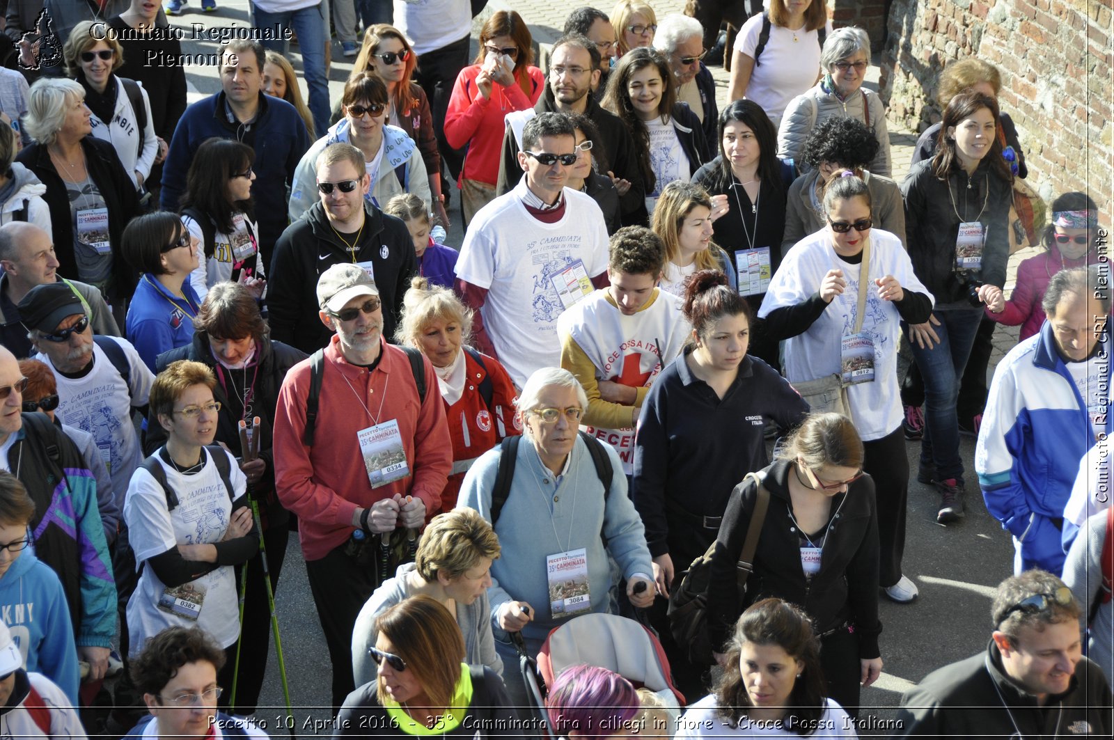 Pecetto 10 Aprile 2016 - 35 Camminata fra i ciliegi in fiore - Croce Rossa Italiana- Comitato Regionale del Piemonte