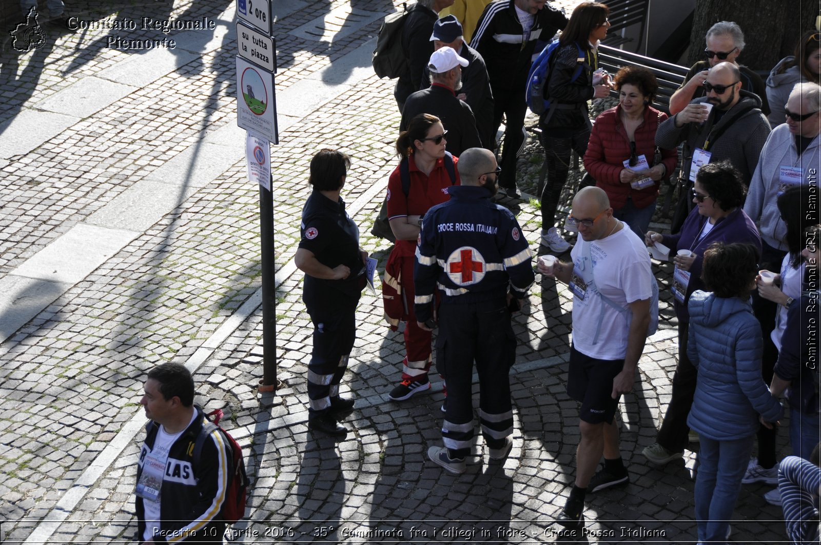 Pecetto 10 Aprile 2016 - 35 Camminata fra i ciliegi in fiore - Croce Rossa Italiana- Comitato Regionale del Piemonte