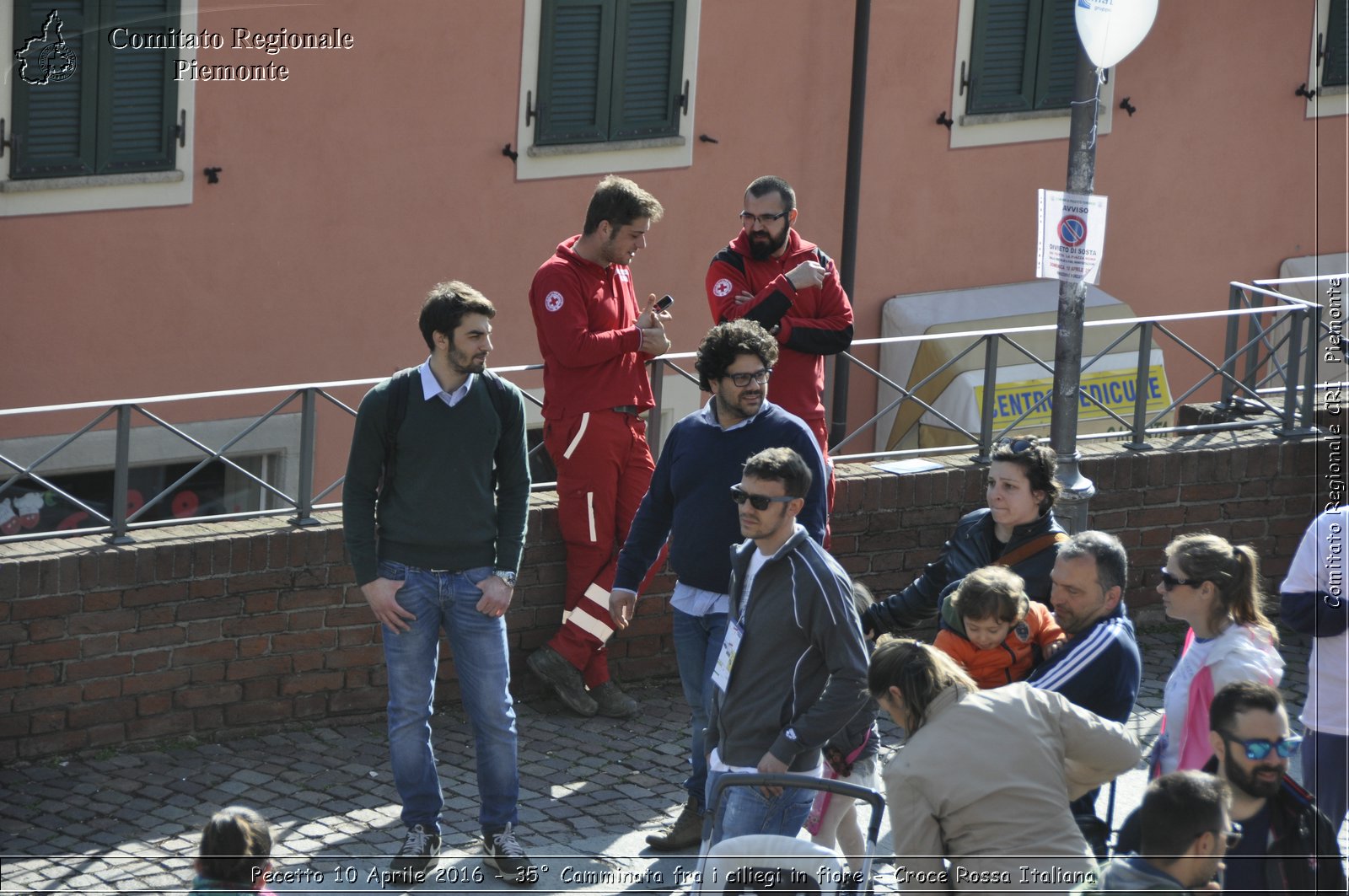 Pecetto 10 Aprile 2016 - 35 Camminata fra i ciliegi in fiore - Croce Rossa Italiana- Comitato Regionale del Piemonte