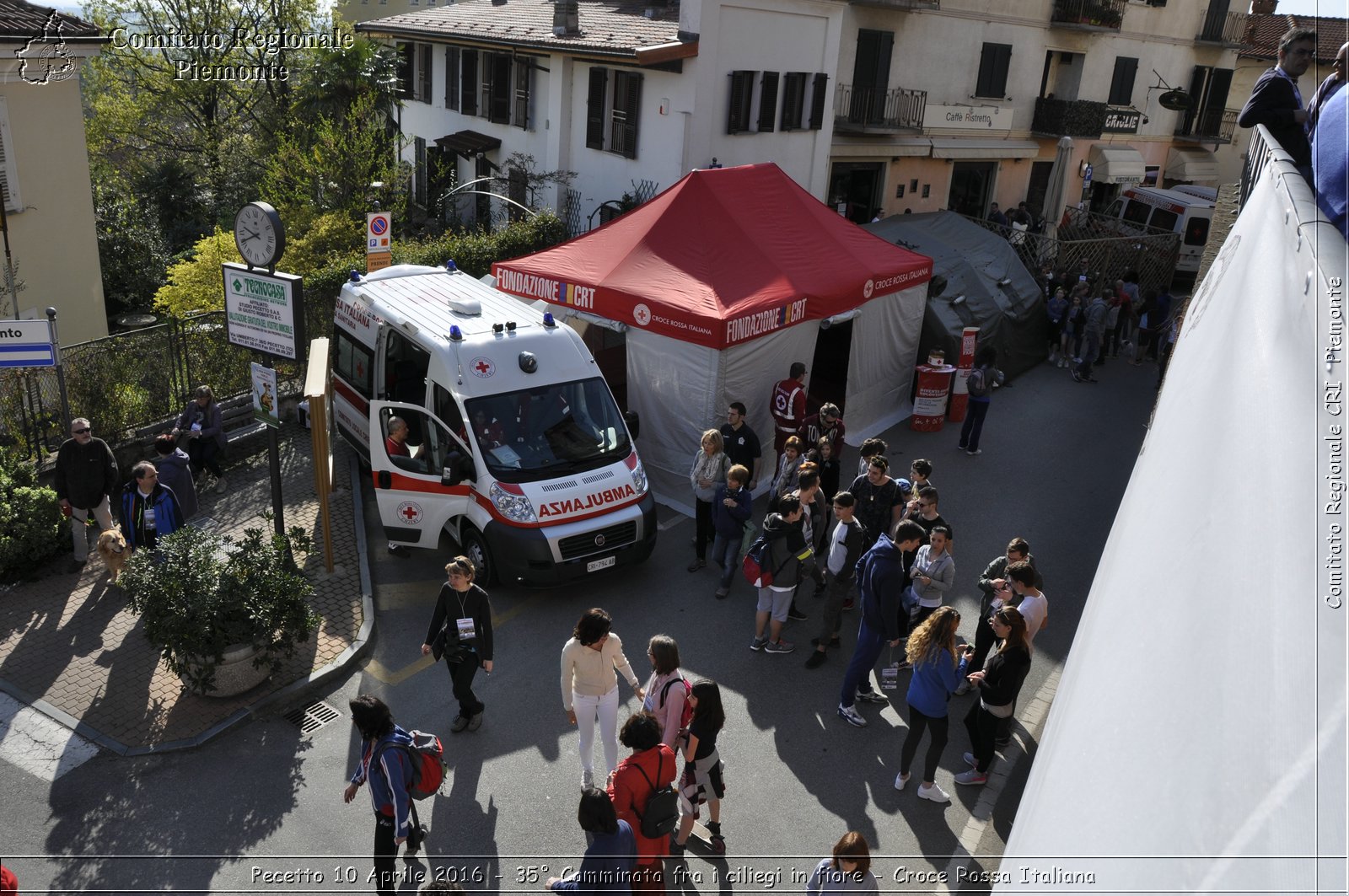 Pecetto 10 Aprile 2016 - 35 Camminata fra i ciliegi in fiore - Croce Rossa Italiana- Comitato Regionale del Piemonte