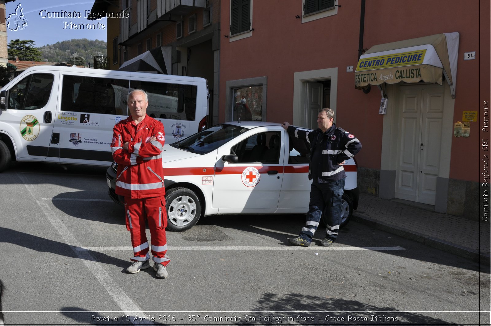 Pecetto 10 Aprile 2016 - 35 Camminata fra i ciliegi in fiore - Croce Rossa Italiana- Comitato Regionale del Piemonte