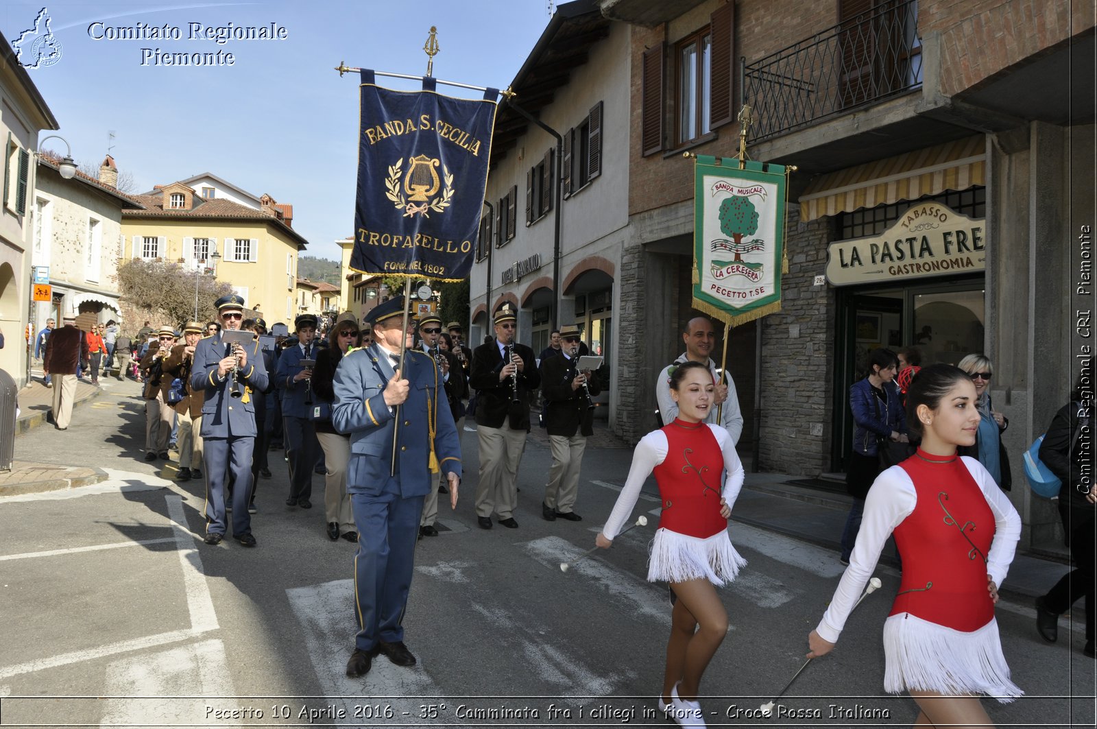 Pecetto 10 Aprile 2016 - 35 Camminata fra i ciliegi in fiore - Croce Rossa Italiana- Comitato Regionale del Piemonte