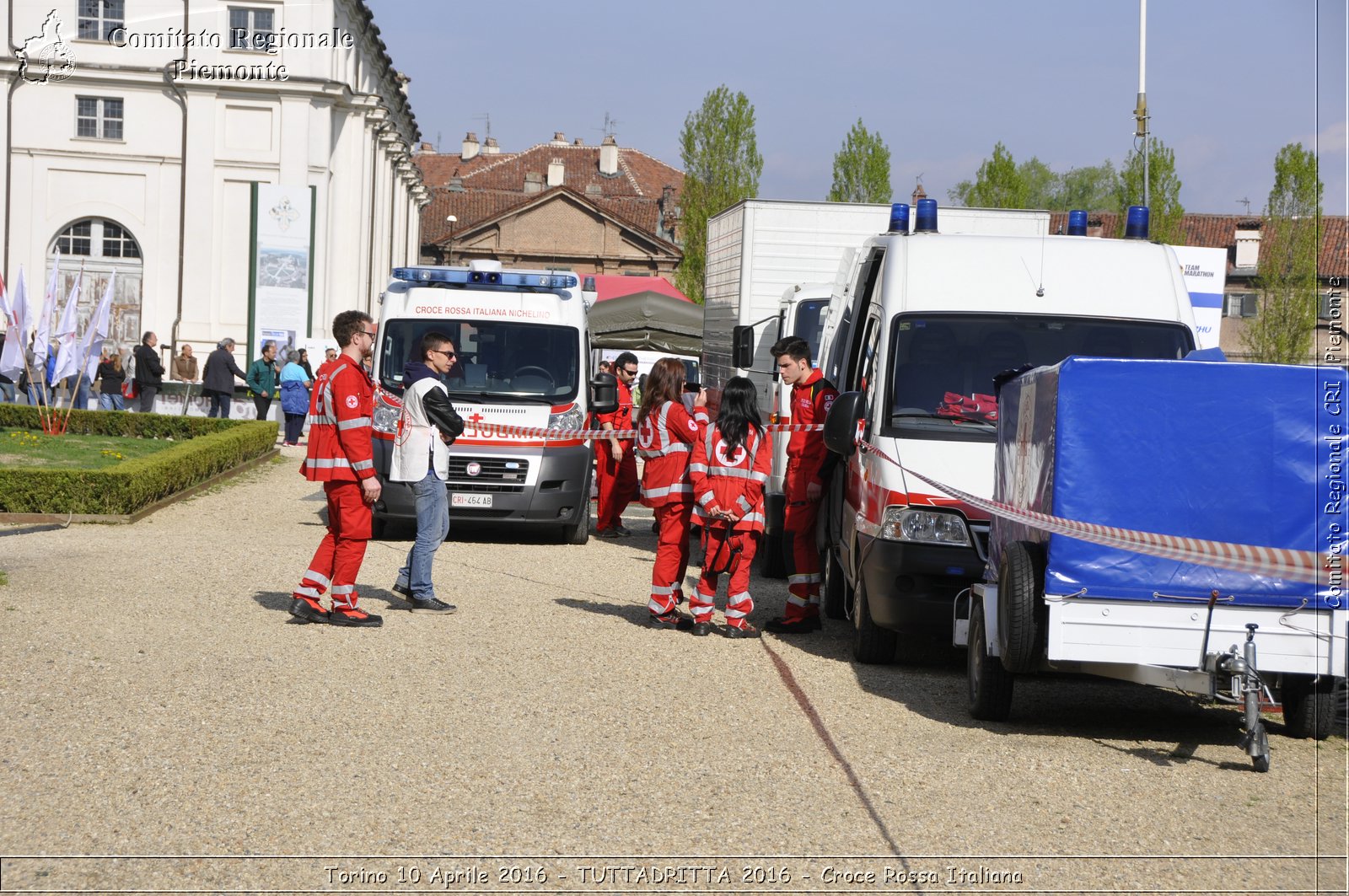 Torino 10 Aprile 2016 - TUTTADRITTA 2016 - Croce Rossa Italiana- Comitato Regionale del Piemonte