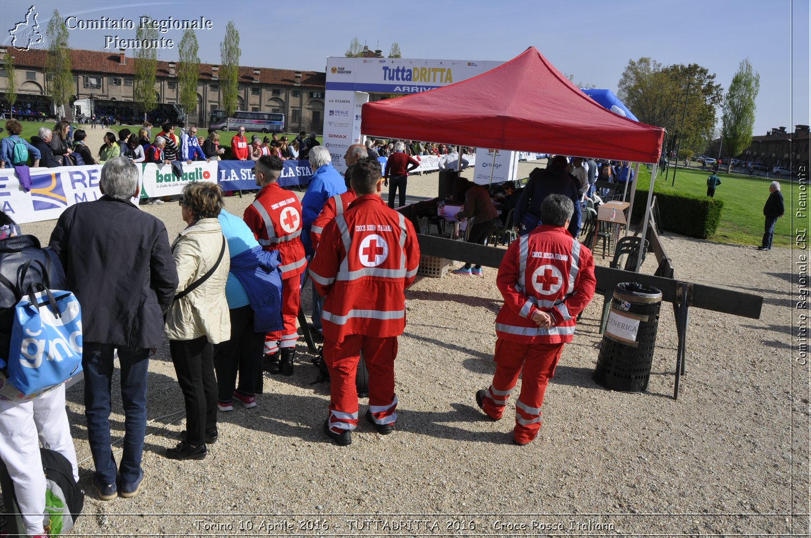 Torino 10 Aprile 2016 - TUTTADRITTA 2016 - Croce Rossa Italiana- Comitato Regionale del Piemonte