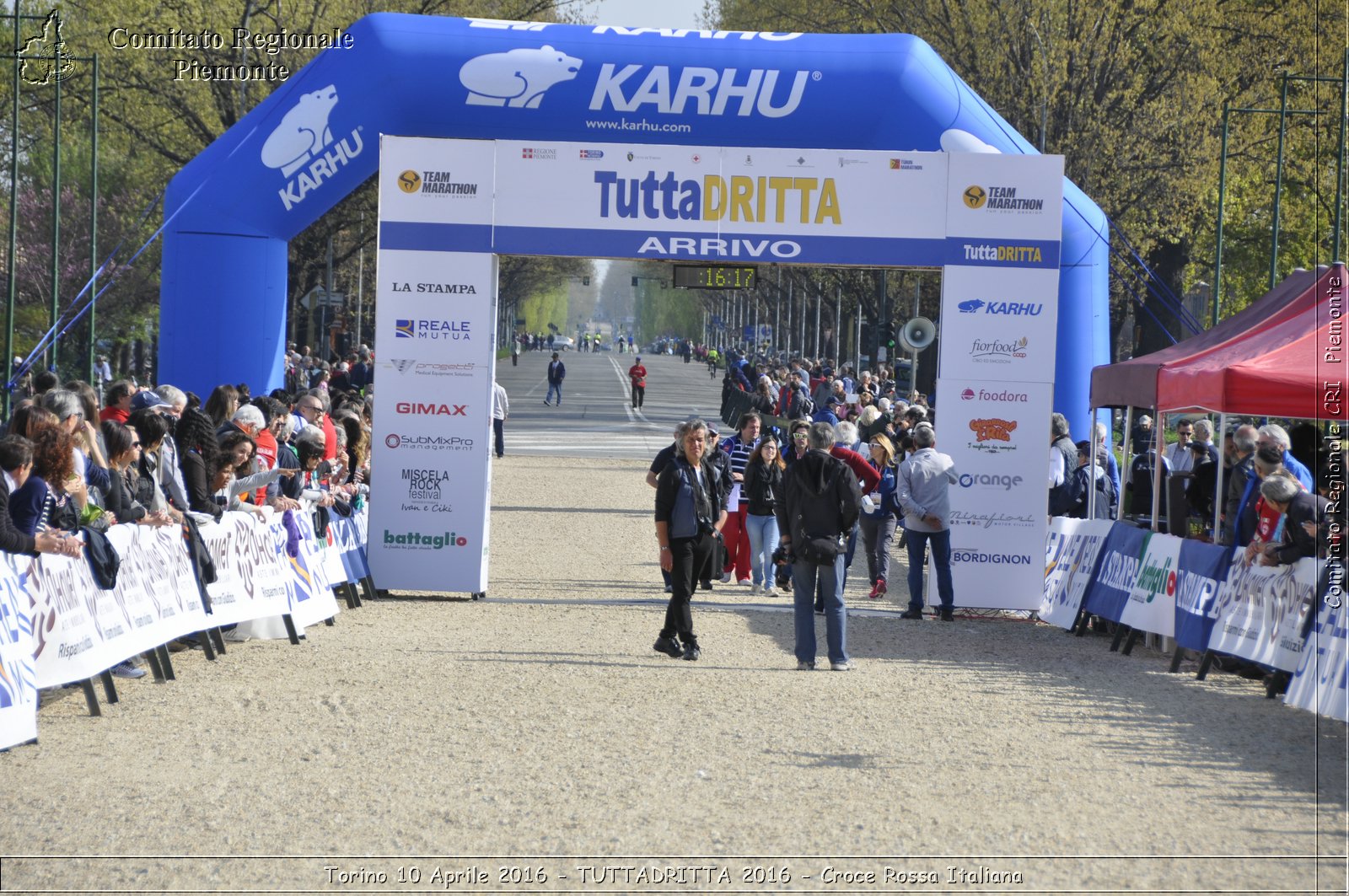 Torino 10 Aprile 2016 - TUTTADRITTA 2016 - Croce Rossa Italiana- Comitato Regionale del Piemonte