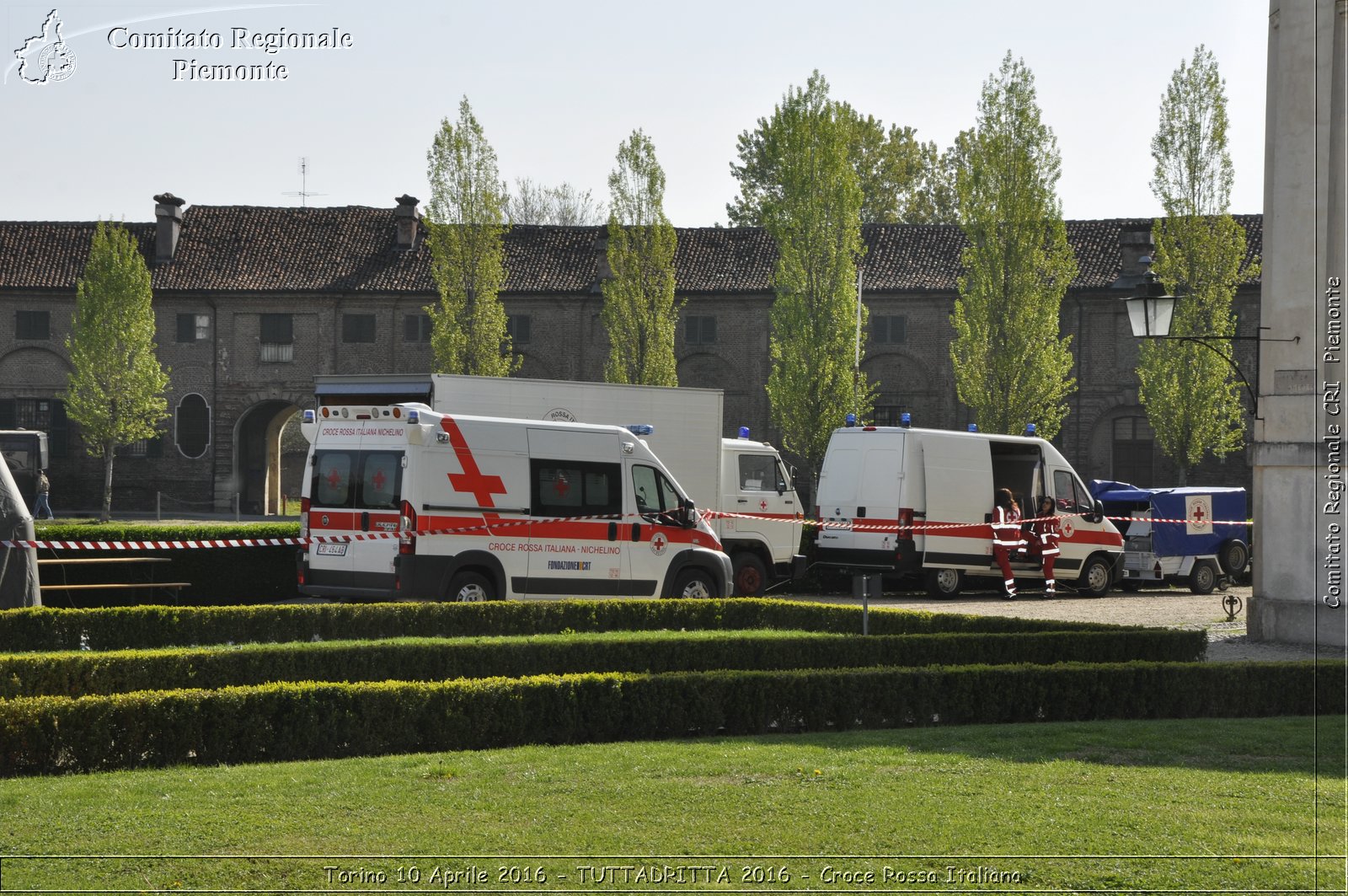 Torino 10 Aprile 2016 - TUTTADRITTA 2016 - Croce Rossa Italiana- Comitato Regionale del Piemonte