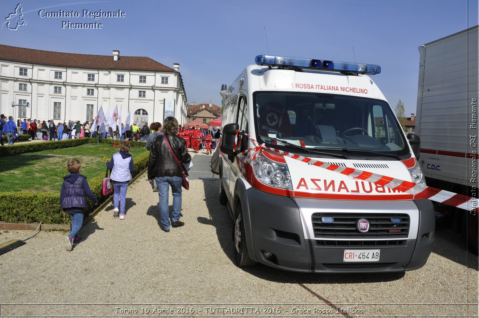 Torino 10 Aprile 2016 - TUTTADRITTA 2016 - Croce Rossa Italiana- Comitato Regionale del Piemonte