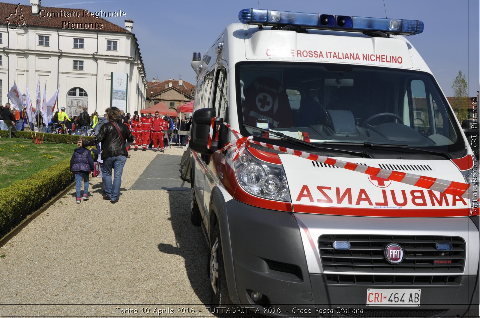 Torino 10 Aprile 2016 - TUTTADRITTA 2016 - Croce Rossa Italiana- Comitato Regionale del Piemonte