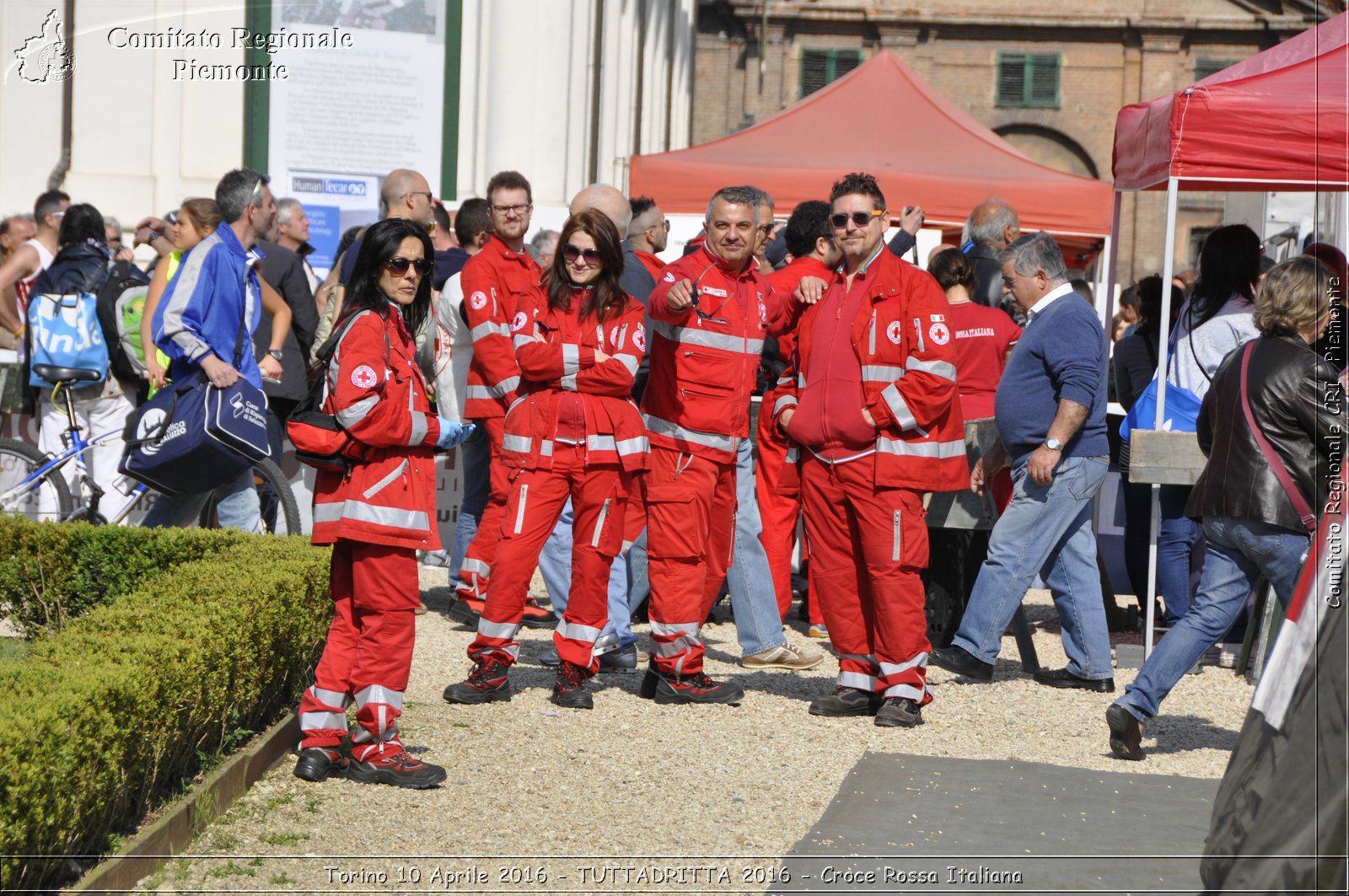 Torino 10 Aprile 2016 - TUTTADRITTA 2016 - Croce Rossa Italiana- Comitato Regionale del Piemonte