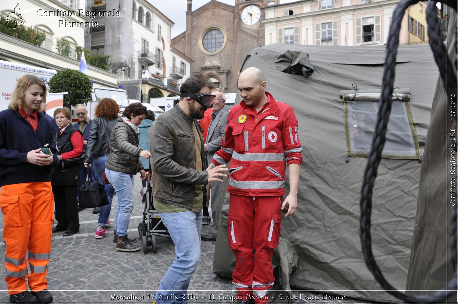 Moncalieri 17 Aprile 2016 - II Campus Medico - Croce Rossa Italiana- Comitato Regionale del Piemonte