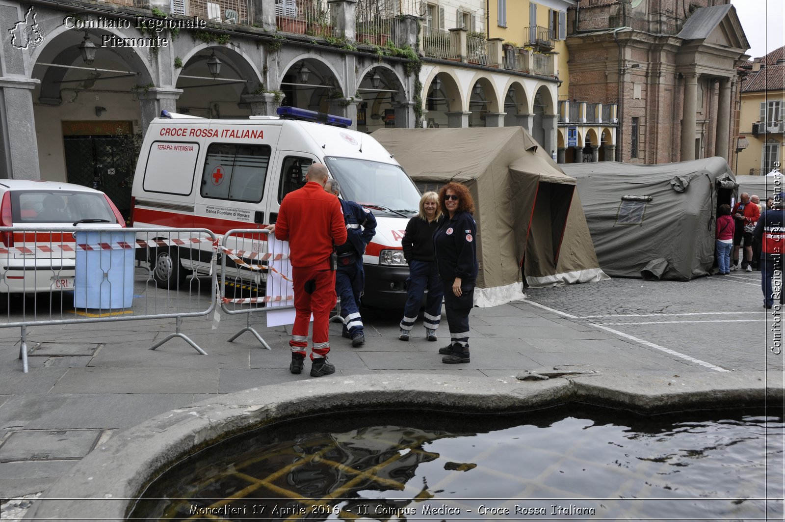 Moncalieri 17 Aprile 2016 - II Campus Medico - Croce Rossa Italiana- Comitato Regionale del Piemonte