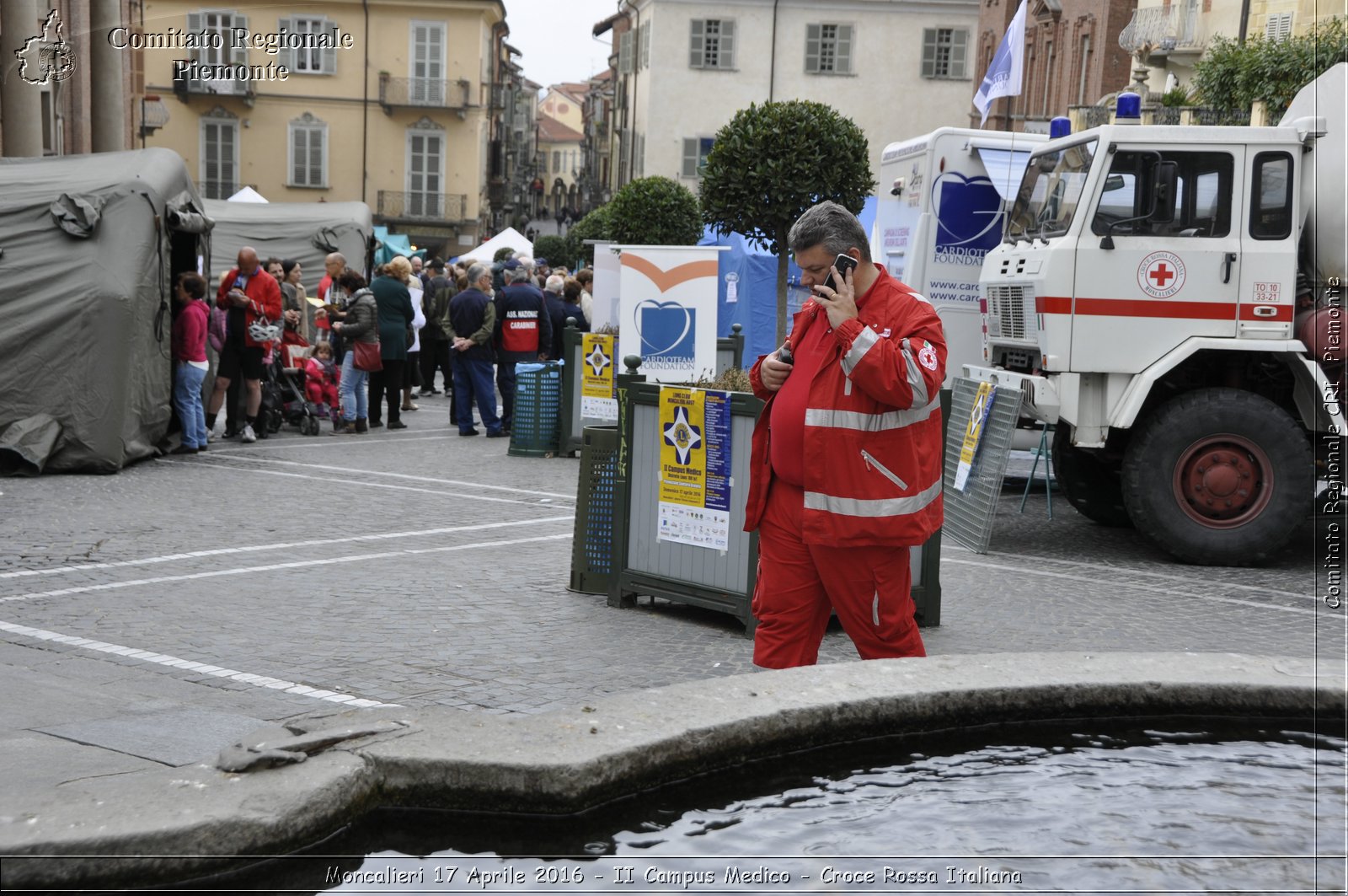 Moncalieri 17 Aprile 2016 - II Campus Medico - Croce Rossa Italiana- Comitato Regionale del Piemonte