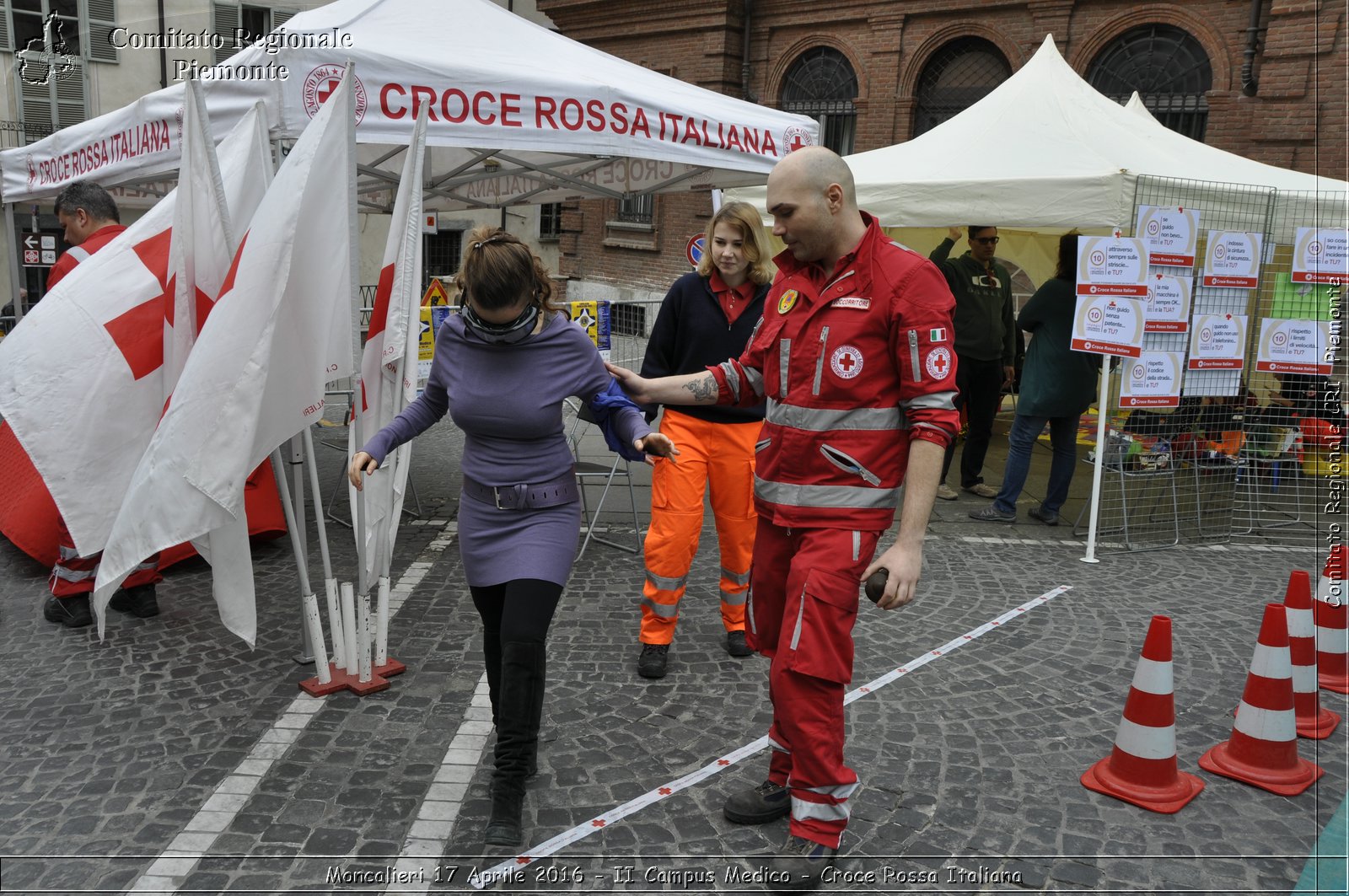 Moncalieri 17 Aprile 2016 - II Campus Medico - Croce Rossa Italiana- Comitato Regionale del Piemonte