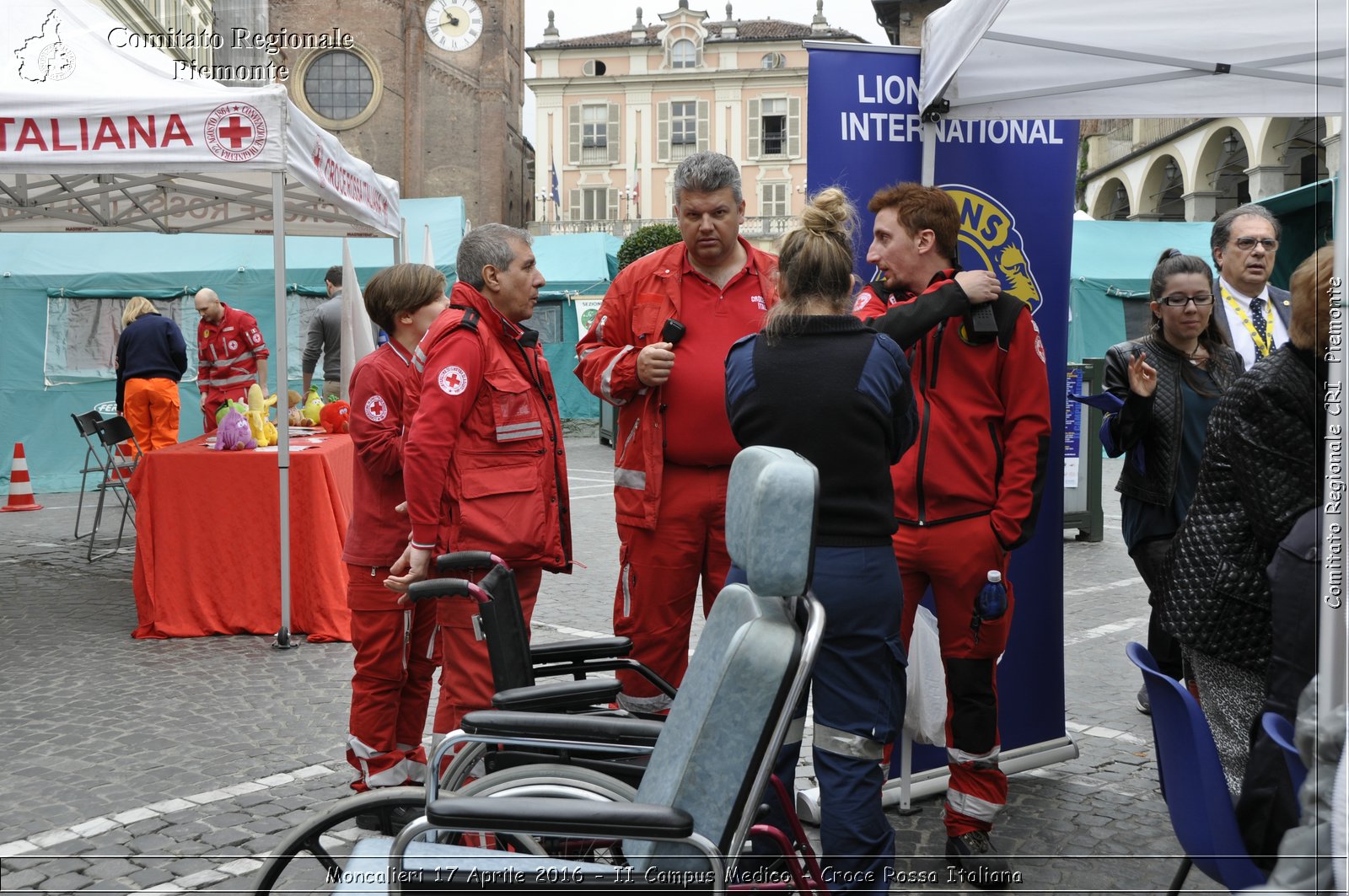 Moncalieri 17 Aprile 2016 - II Campus Medico - Croce Rossa Italiana- Comitato Regionale del Piemonte