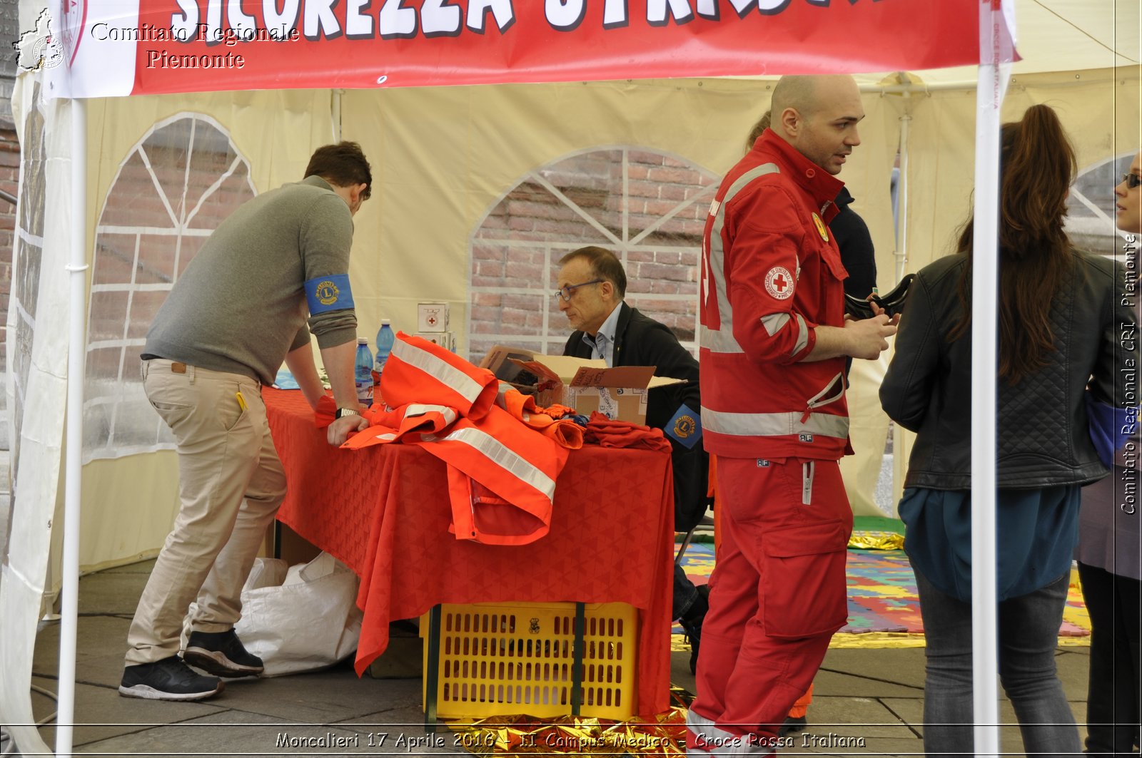 Moncalieri 17 Aprile 2016 - II Campus Medico - Croce Rossa Italiana- Comitato Regionale del Piemonte