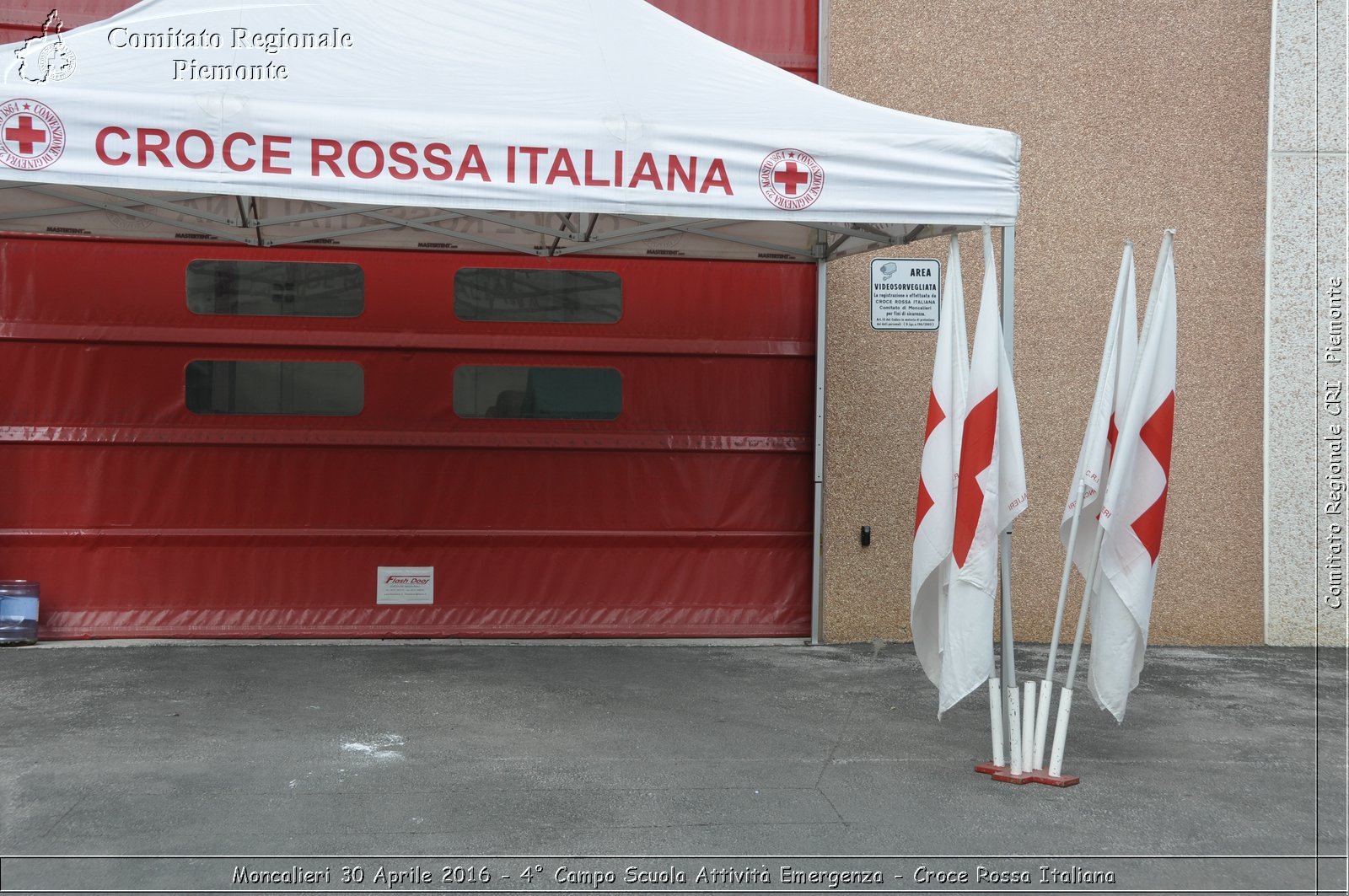 Moncalieri 30 Aprile 2016 - 4 Campo Scuola Attivit Emergenza - Croce Rossa Italiana- Comitato Regionale del Piemonte