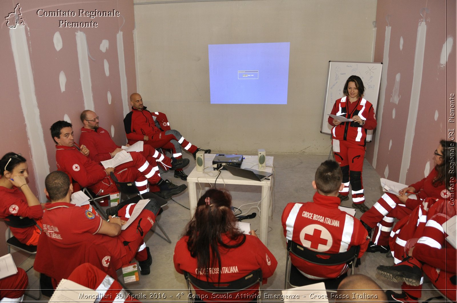 Moncalieri 30 Aprile 2016 - 4 Campo Scuola Attivit Emergenza - Croce Rossa Italiana- Comitato Regionale del Piemonte