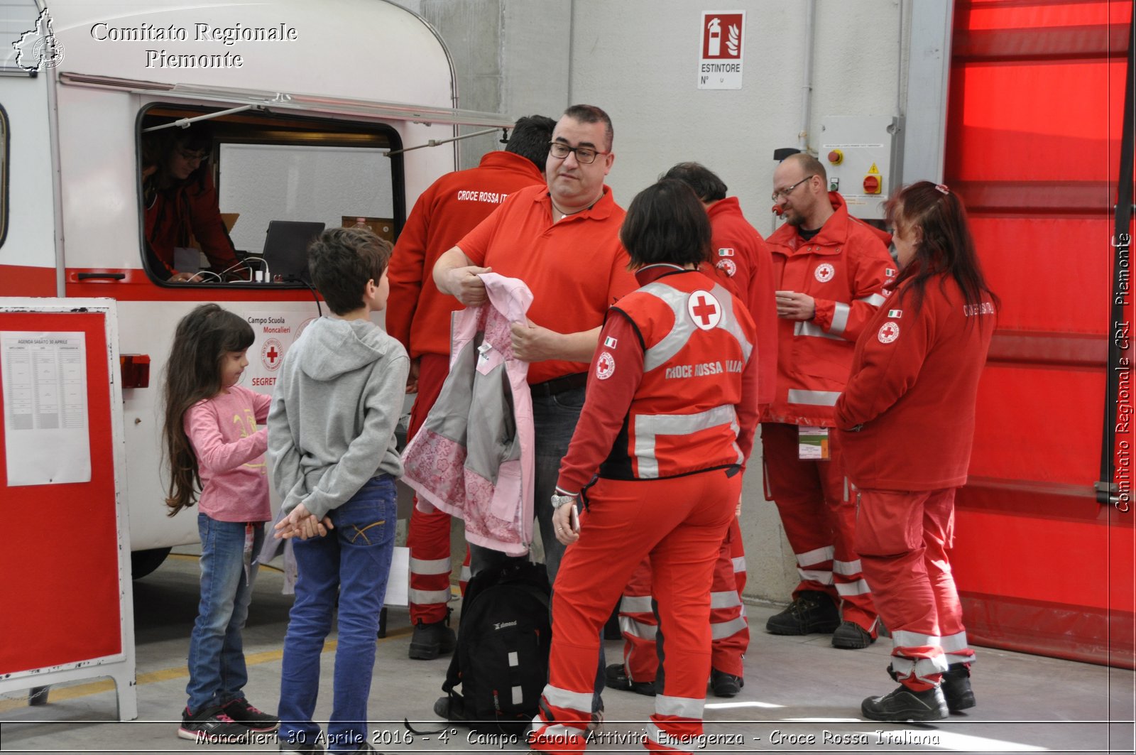 Moncalieri 30 Aprile 2016 - 4 Campo Scuola Attivit Emergenza - Croce Rossa Italiana- Comitato Regionale del Piemonte