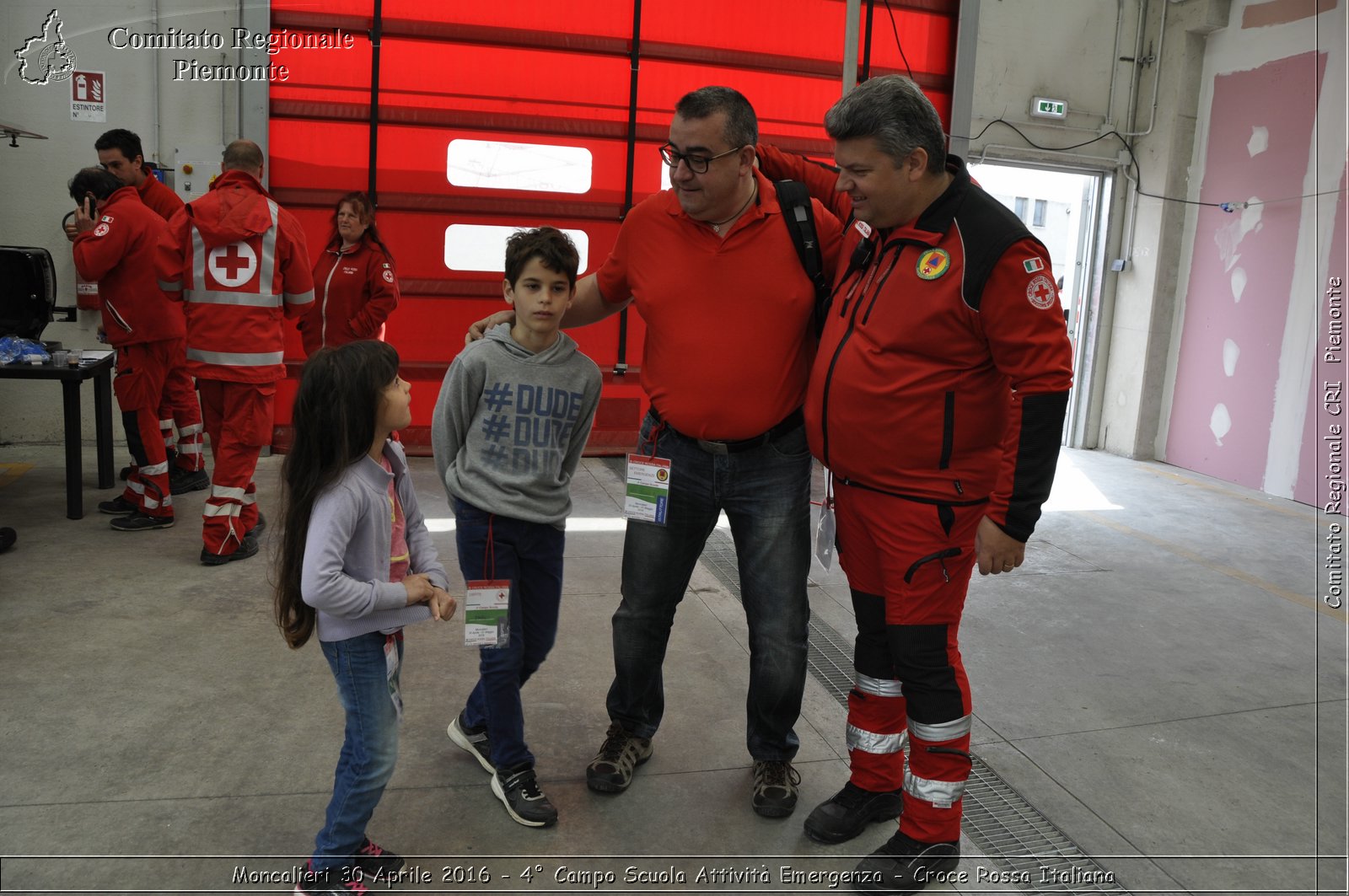 Moncalieri 30 Aprile 2016 - 4 Campo Scuola Attivit Emergenza - Croce Rossa Italiana- Comitato Regionale del Piemonte