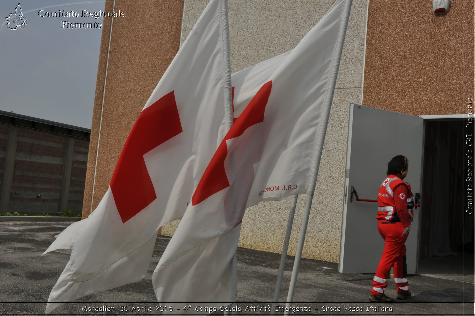 Moncalieri 30 Aprile 2016 - 4 Campo Scuola Attivit Emergenza - Croce Rossa Italiana- Comitato Regionale del Piemonte