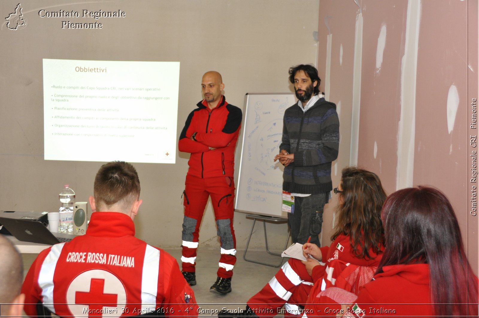 Moncalieri 30 Aprile 2016 - 4 Campo Scuola Attivit Emergenza - Croce Rossa Italiana- Comitato Regionale del Piemonte