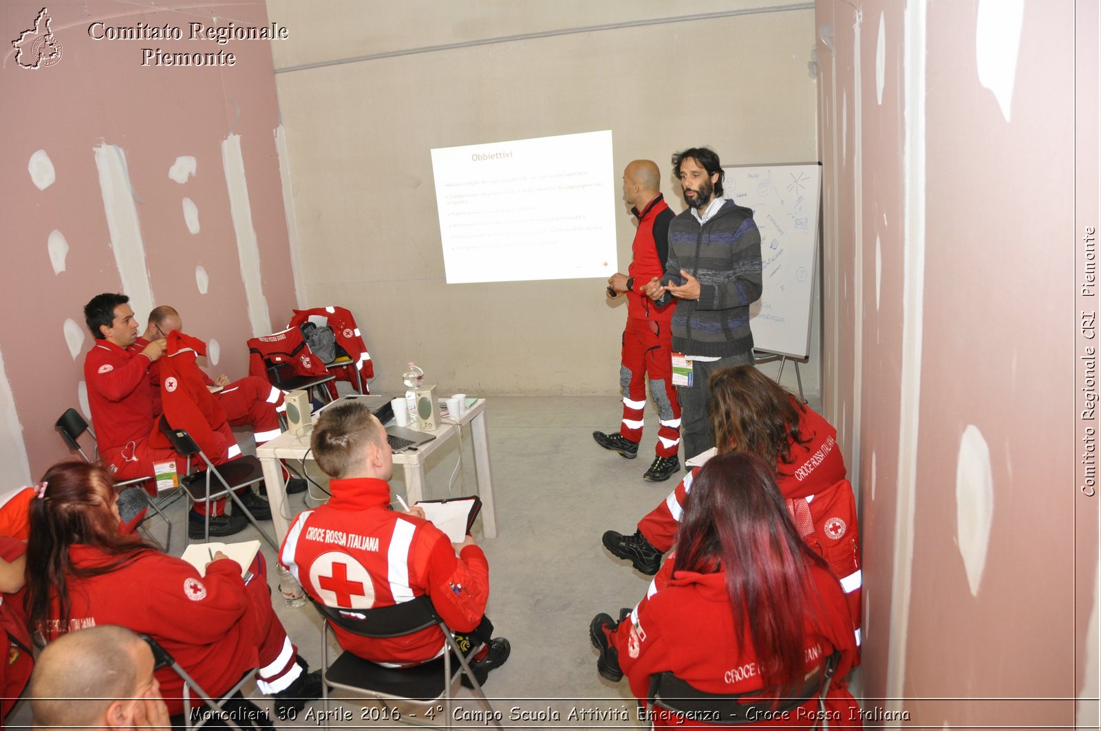 Moncalieri 30 Aprile 2016 - 4 Campo Scuola Attivit Emergenza - Croce Rossa Italiana- Comitato Regionale del Piemonte