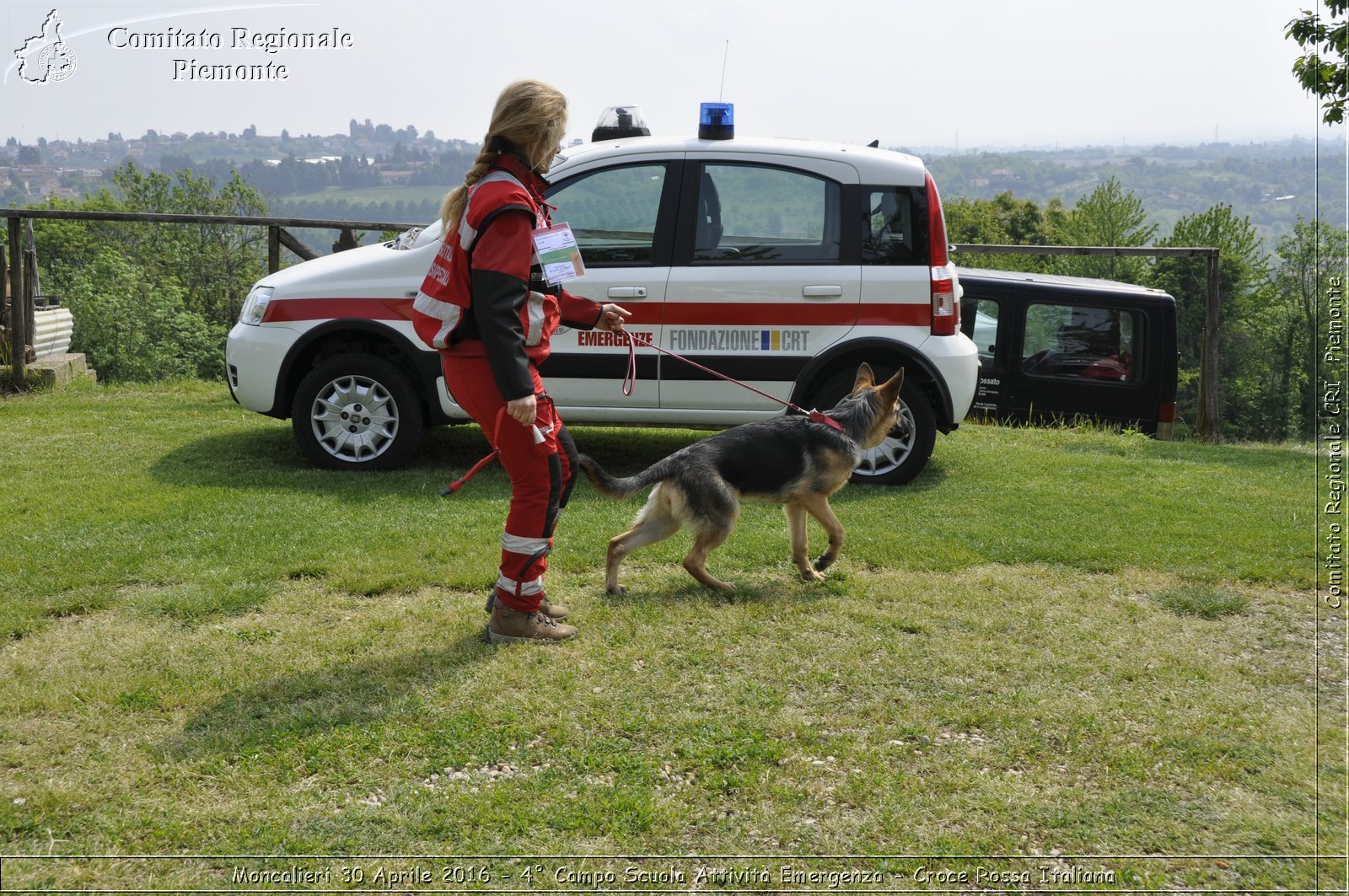 Moncalieri 30 Aprile 2016 - 4 Campo Scuola Attivit Emergenza - Croce Rossa Italiana- Comitato Regionale del Piemonte