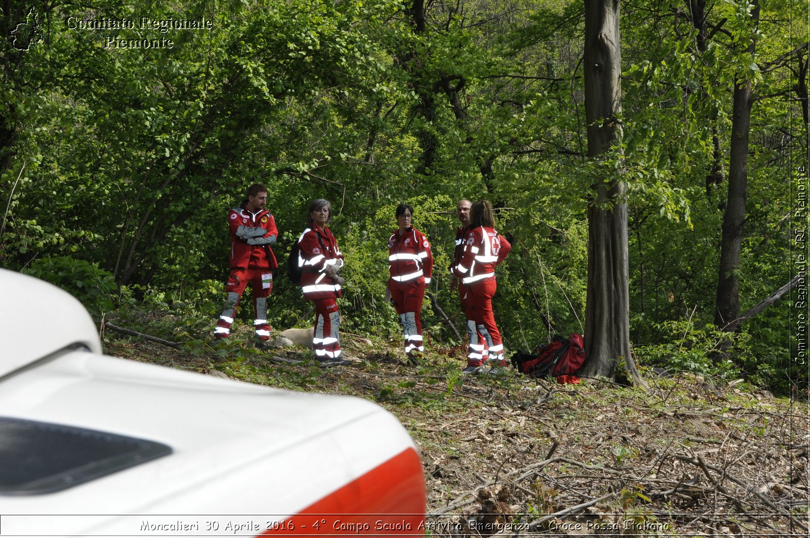 Moncalieri 30 Aprile 2016 - 4 Campo Scuola Attivit Emergenza - Croce Rossa Italiana- Comitato Regionale del Piemonte