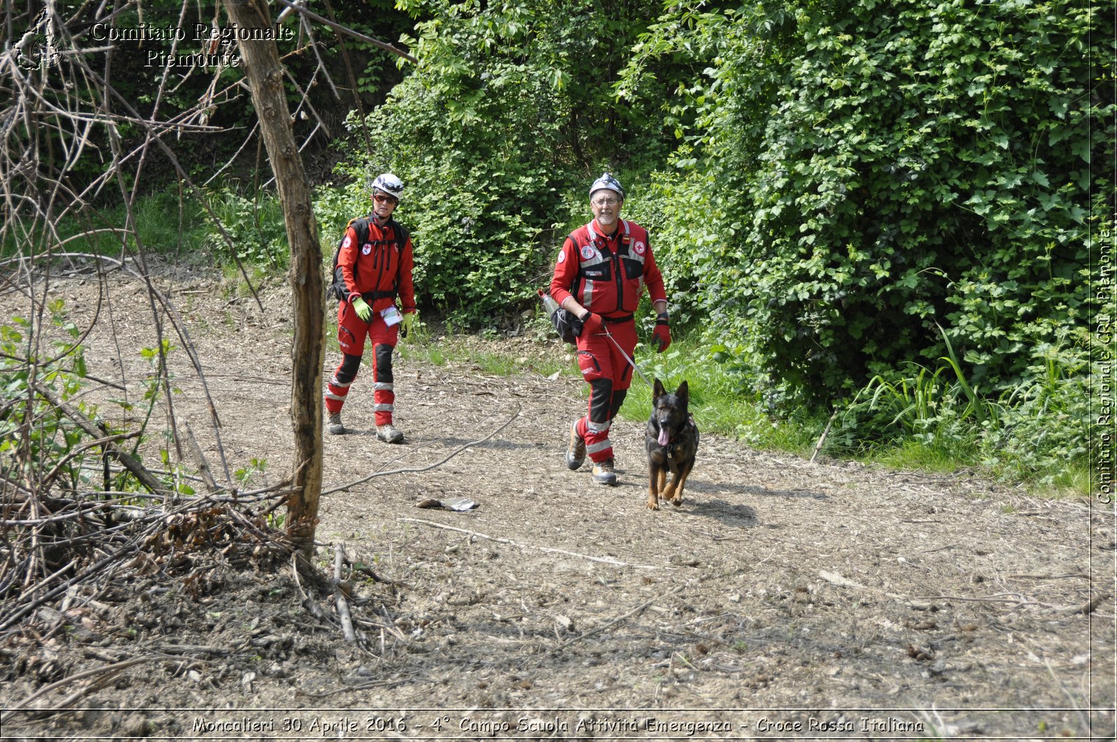 Moncalieri 30 Aprile 2016 - 4 Campo Scuola Attivit Emergenza - Croce Rossa Italiana- Comitato Regionale del Piemonte