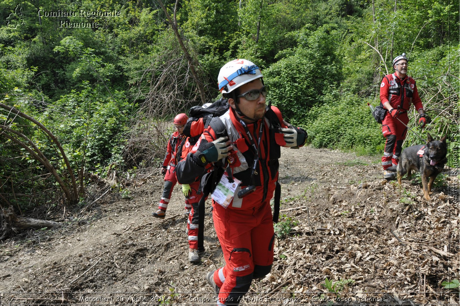 Moncalieri 30 Aprile 2016 - 4 Campo Scuola Attivit Emergenza - Croce Rossa Italiana- Comitato Regionale del Piemonte