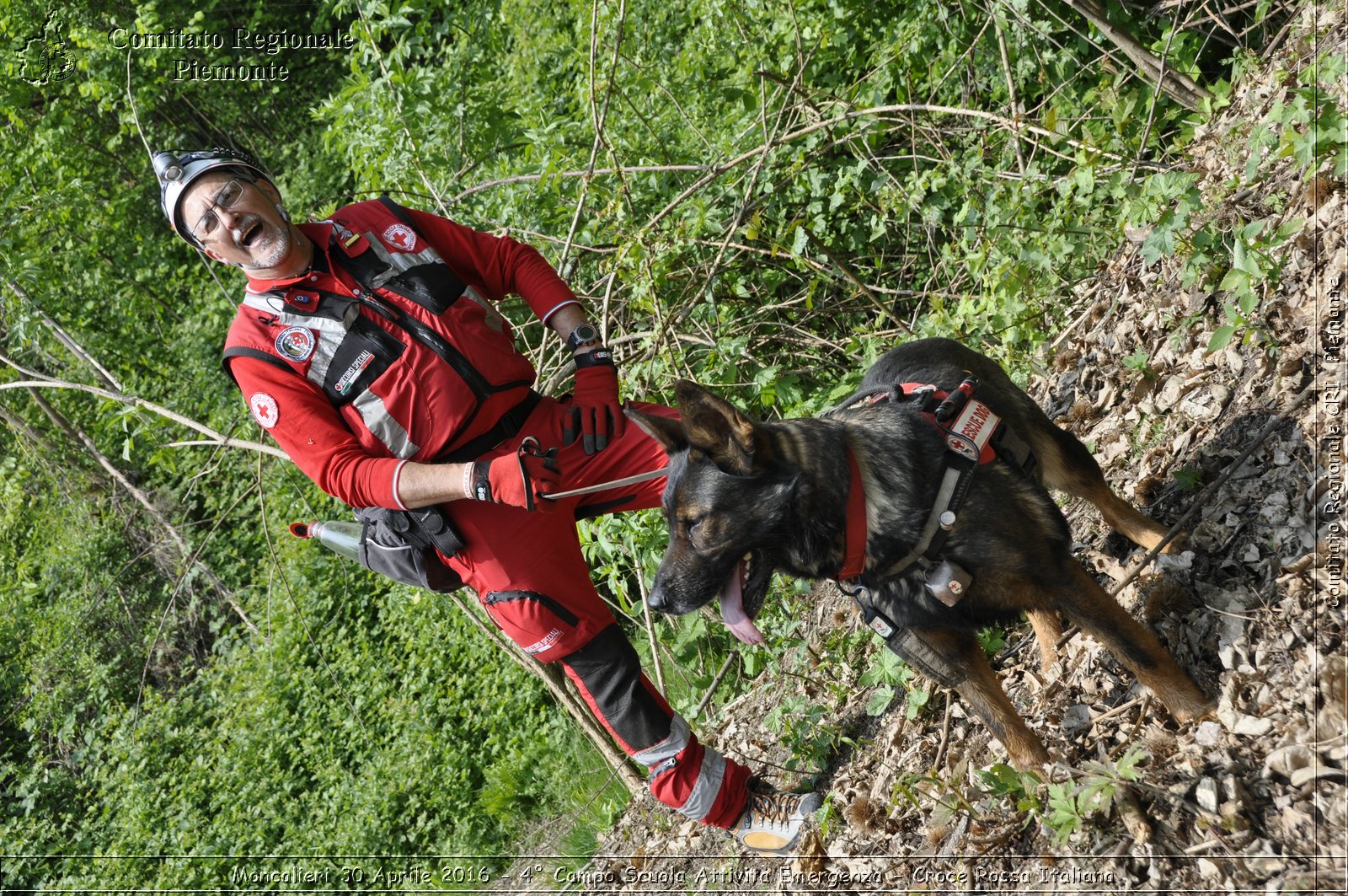 Moncalieri 30 Aprile 2016 - 4 Campo Scuola Attivit Emergenza - Croce Rossa Italiana- Comitato Regionale del Piemonte