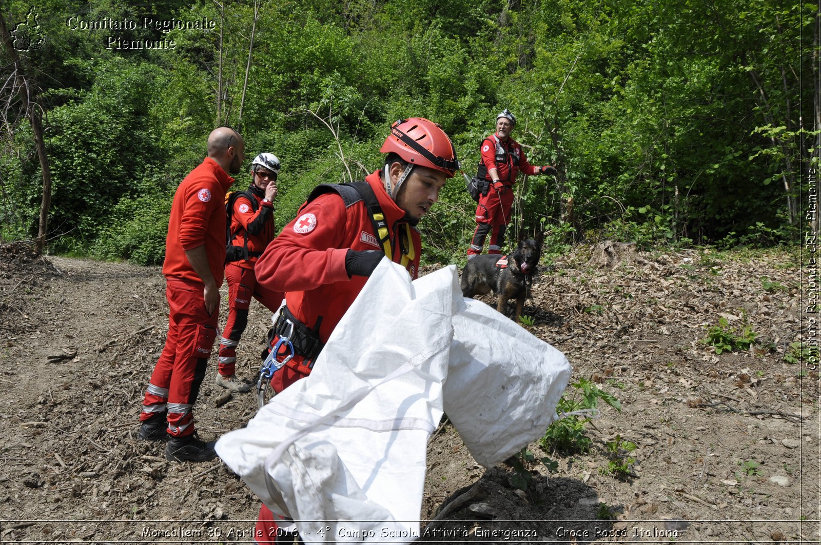 Moncalieri 30 Aprile 2016 - 4 Campo Scuola Attivit Emergenza - Croce Rossa Italiana- Comitato Regionale del Piemonte