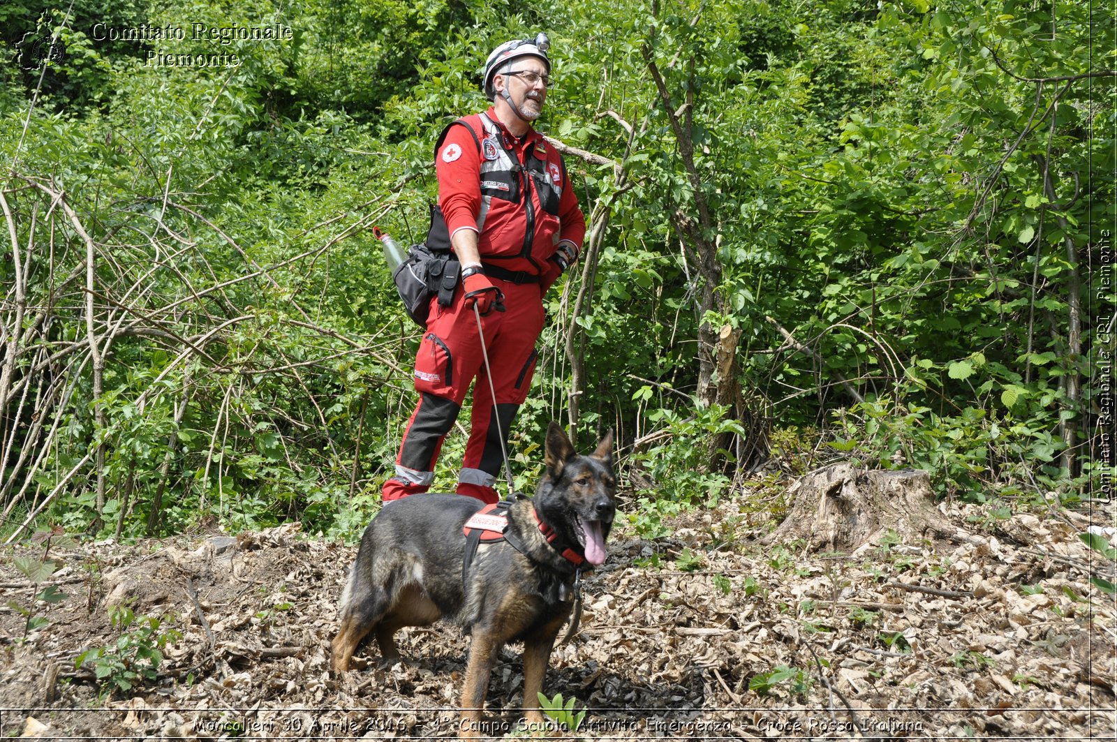 Moncalieri 30 Aprile 2016 - 4 Campo Scuola Attivit Emergenza - Croce Rossa Italiana- Comitato Regionale del Piemonte