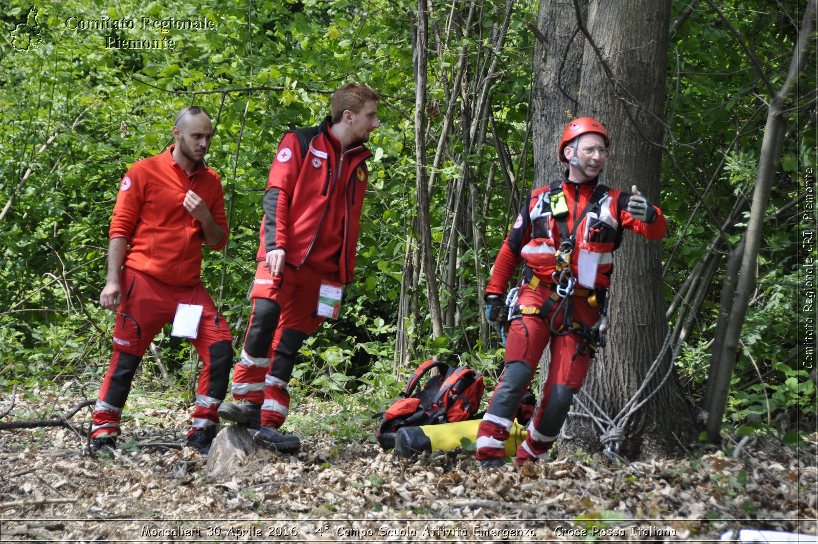 Moncalieri 30 Aprile 2016 - 4 Campo Scuola Attivit Emergenza - Croce Rossa Italiana- Comitato Regionale del Piemonte