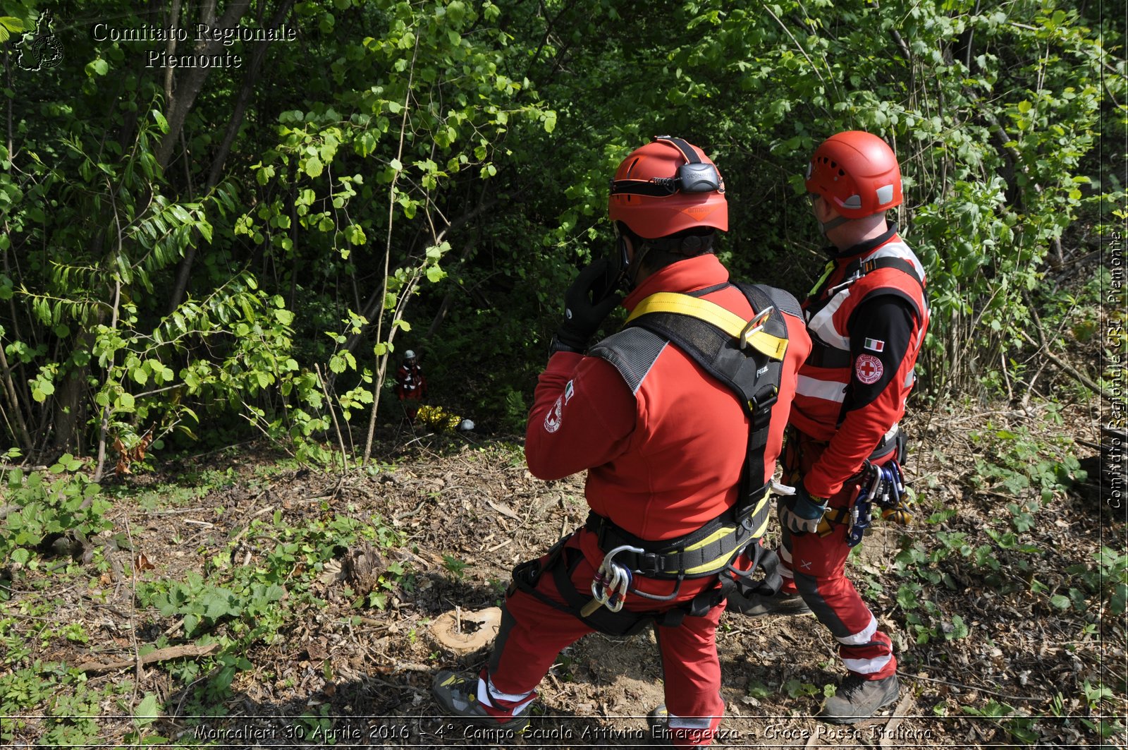 Moncalieri 30 Aprile 2016 - 4 Campo Scuola Attivit Emergenza - Croce Rossa Italiana- Comitato Regionale del Piemonte