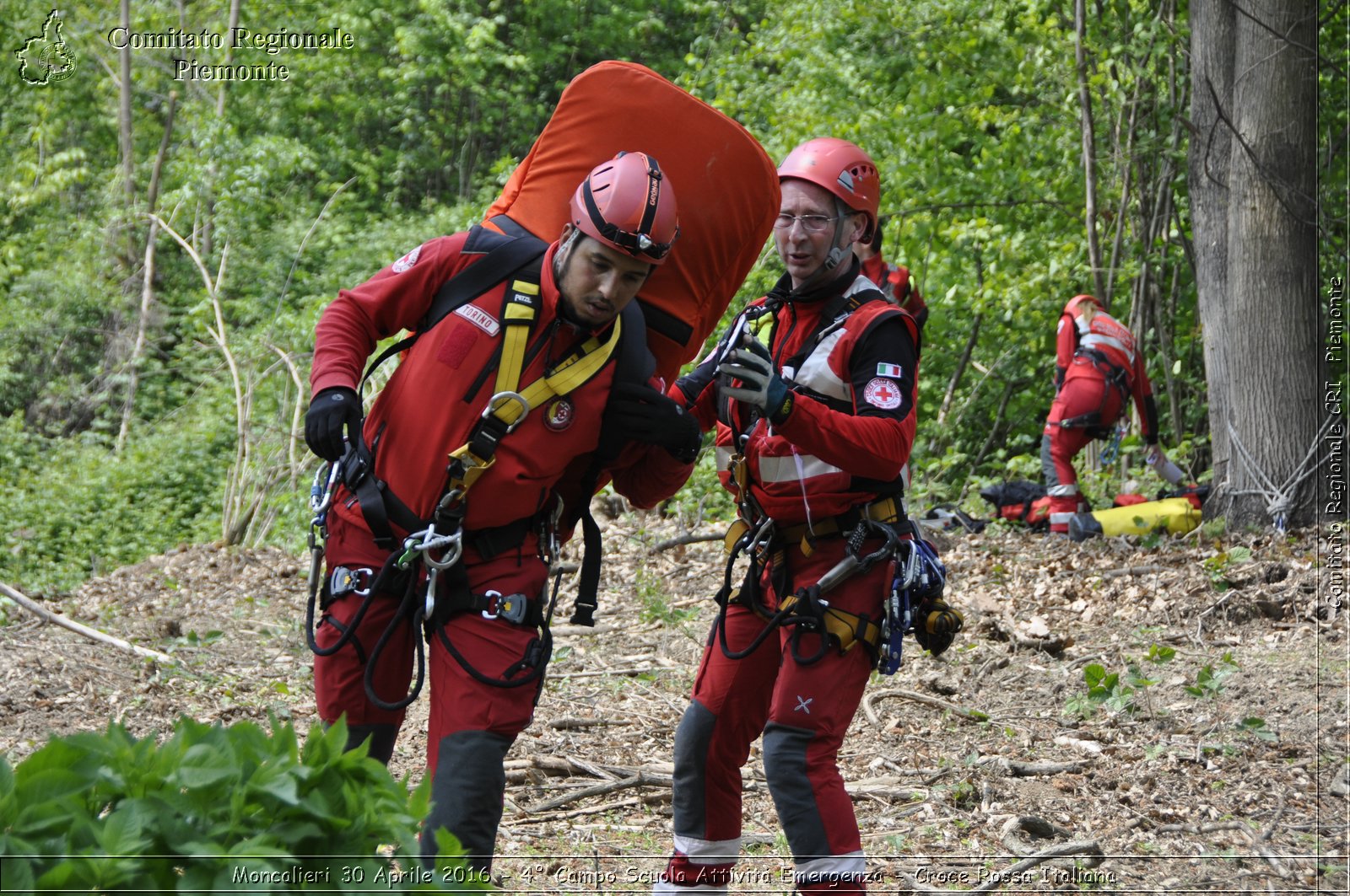 Moncalieri 30 Aprile 2016 - 4 Campo Scuola Attivit Emergenza - Croce Rossa Italiana- Comitato Regionale del Piemonte