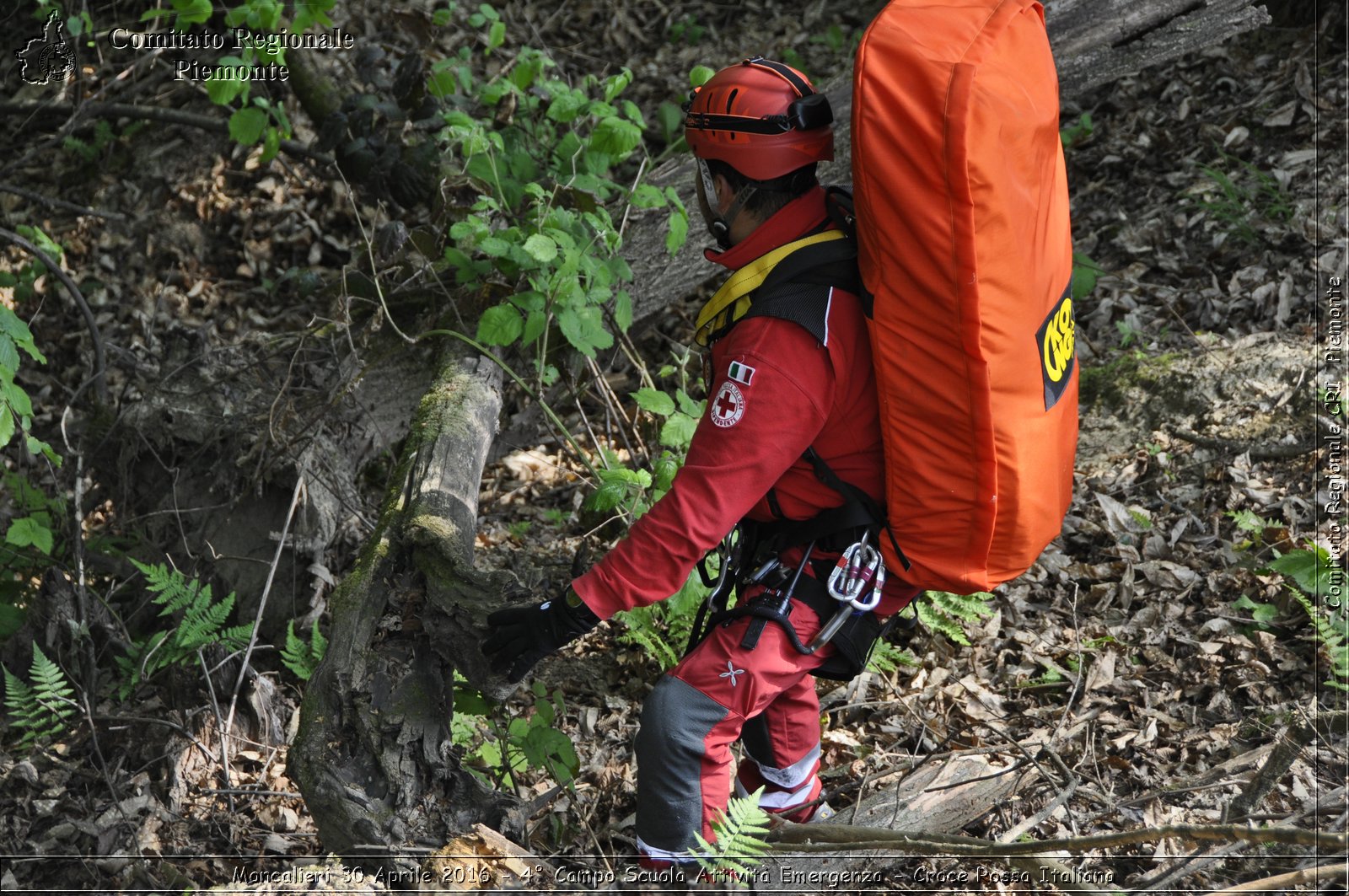 Moncalieri 30 Aprile 2016 - 4 Campo Scuola Attivit Emergenza - Croce Rossa Italiana- Comitato Regionale del Piemonte