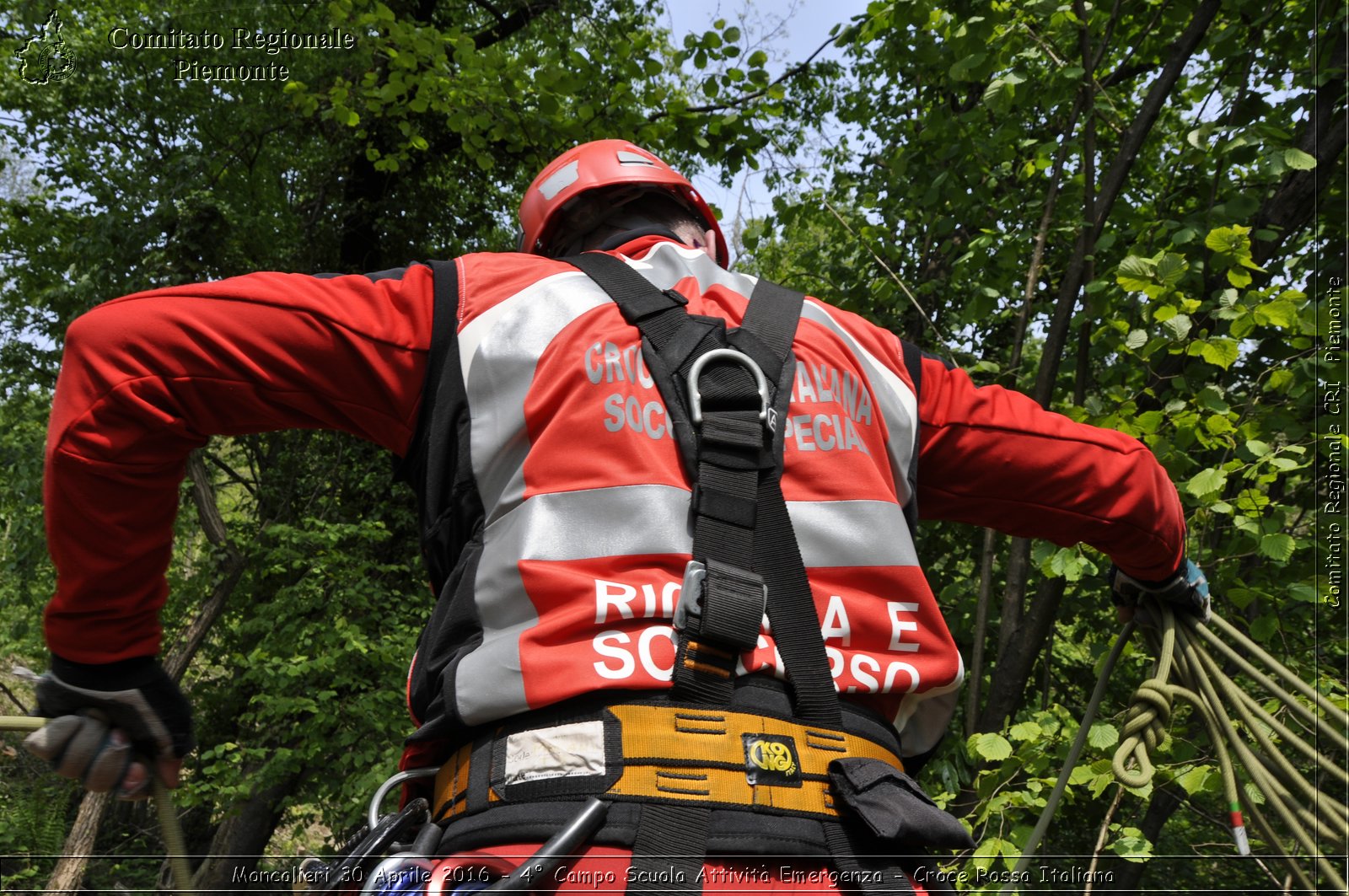 Moncalieri 30 Aprile 2016 - 4 Campo Scuola Attivit Emergenza - Croce Rossa Italiana- Comitato Regionale del Piemonte