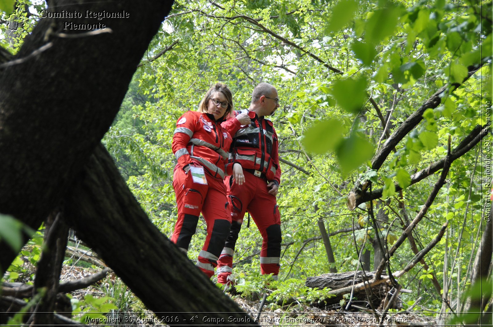 Moncalieri 30 Aprile 2016 - 4 Campo Scuola Attivit Emergenza - Croce Rossa Italiana- Comitato Regionale del Piemonte