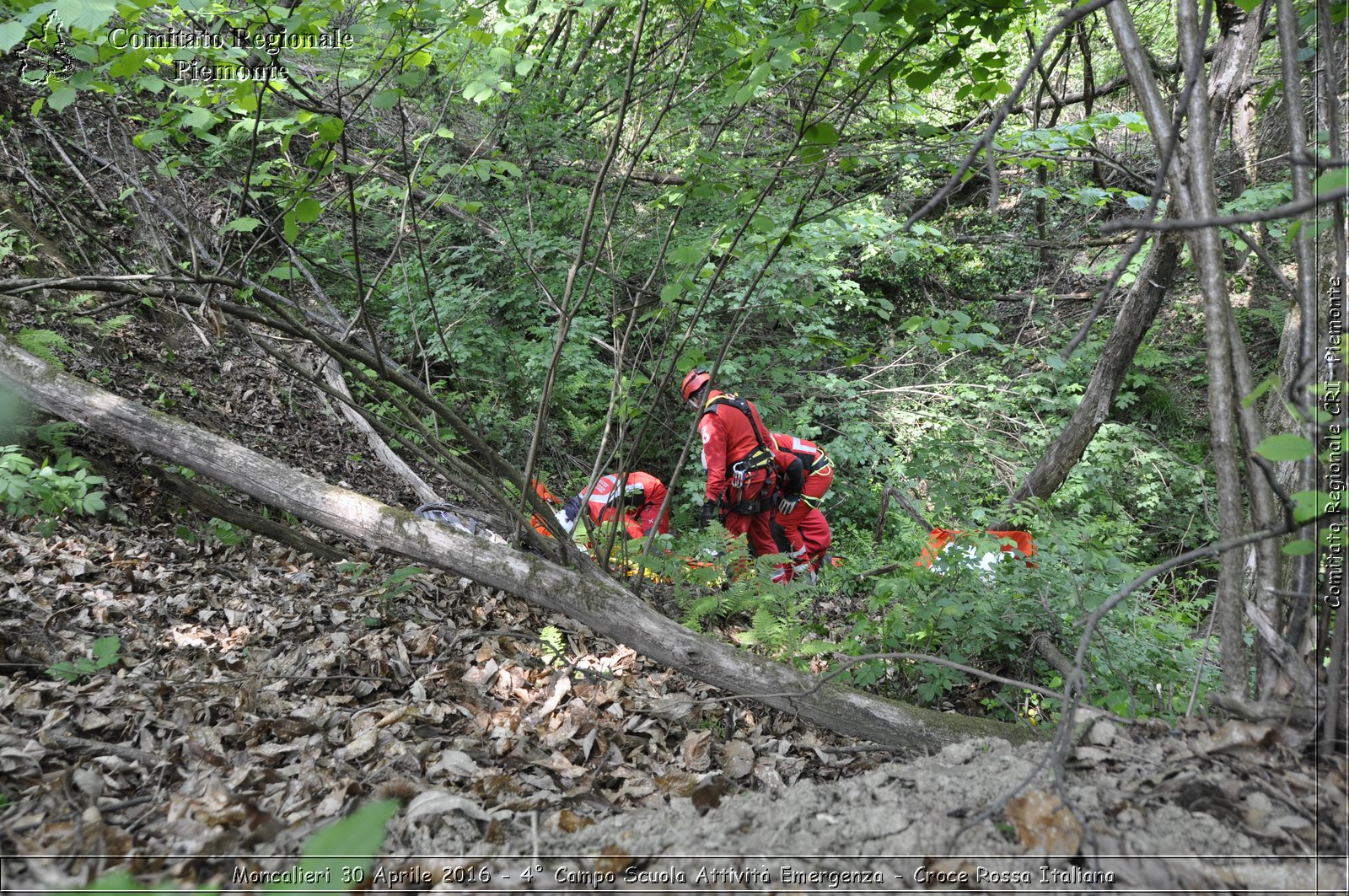 Moncalieri 30 Aprile 2016 - 4 Campo Scuola Attivit Emergenza - Croce Rossa Italiana- Comitato Regionale del Piemonte