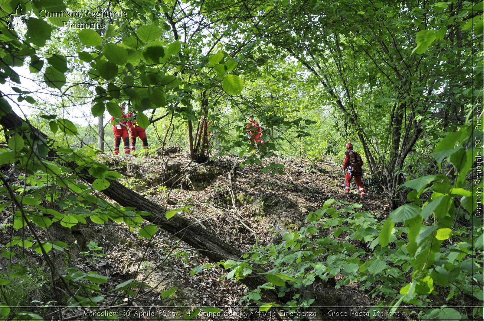 Moncalieri 30 Aprile 2016 - 4 Campo Scuola Attivit Emergenza - Croce Rossa Italiana- Comitato Regionale del Piemonte